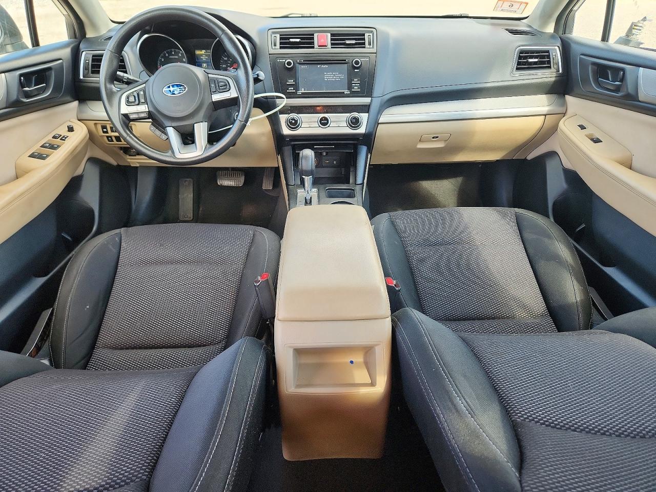 2015 Subaru Legacy 2.5i White vin: 4S3BNAA68F3057332