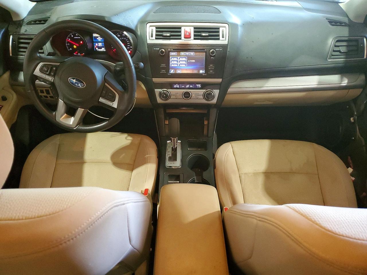 2015 Subaru Legacy 2.5i Tan vin: 4S3BNAA69F3061146