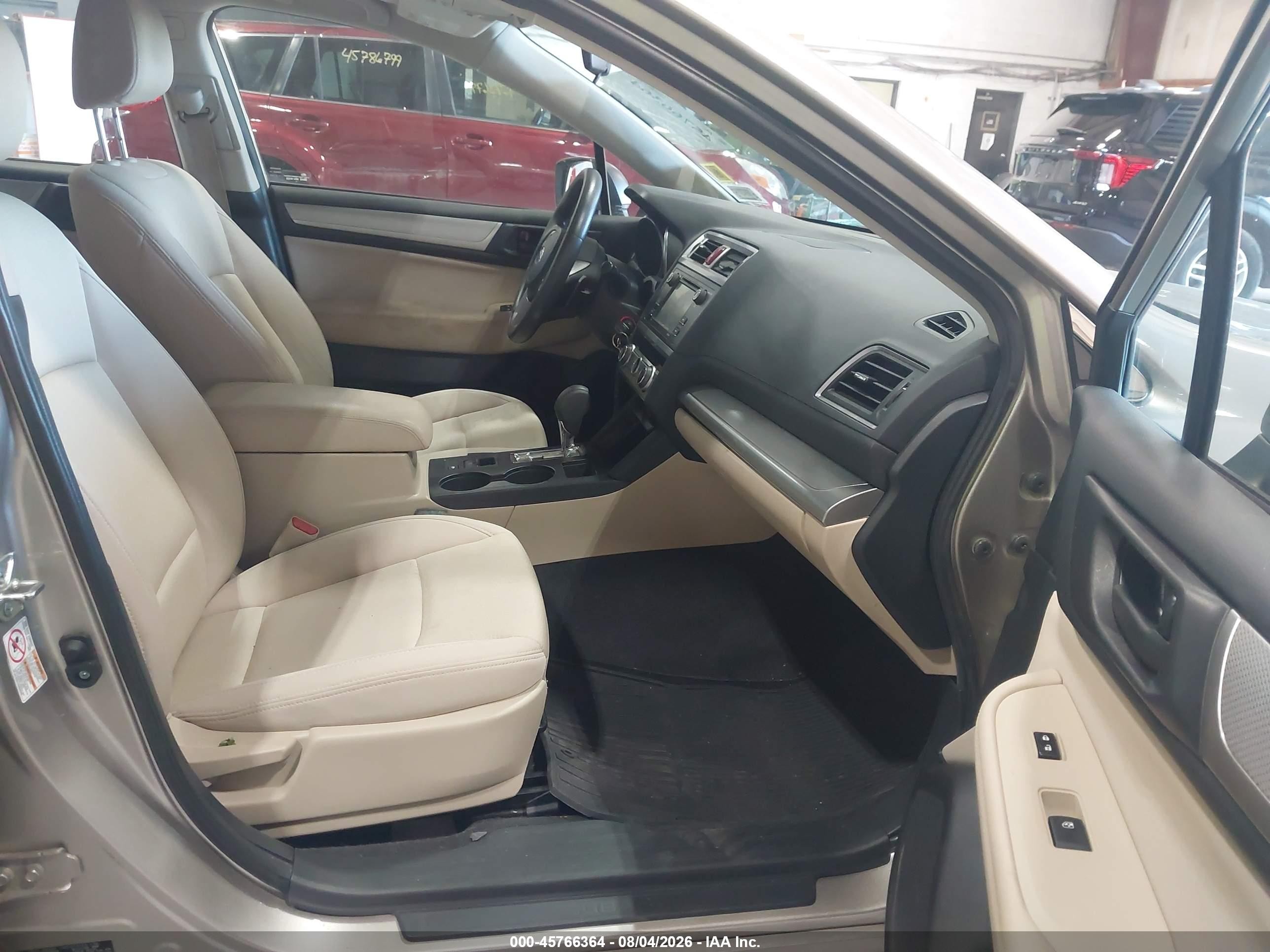 2015 Subaru Legacy 2.5i Gray vin: 4S3BNAA69F3066704