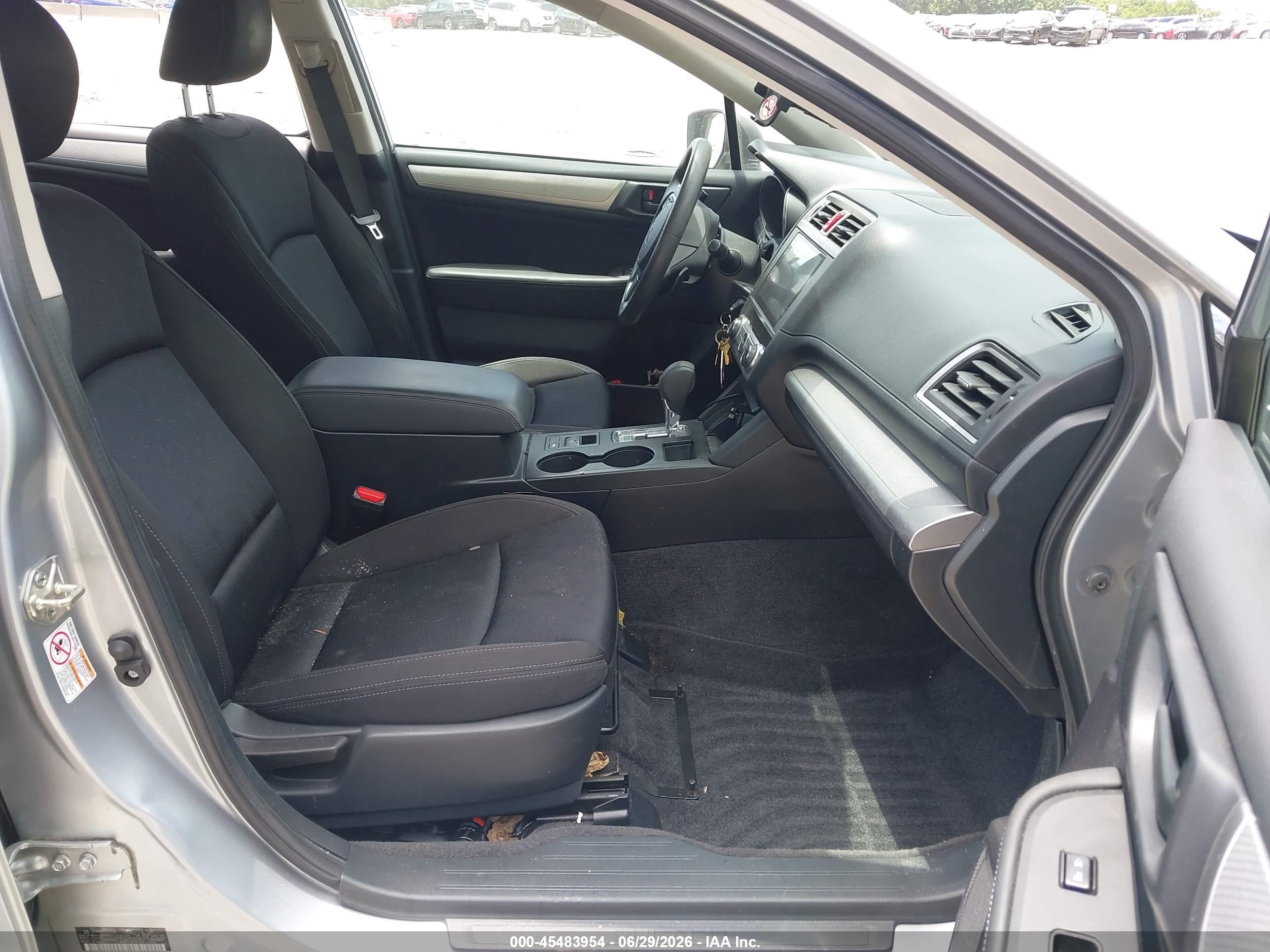 2015 Subaru Legacy 2.5i Light Blue vin: 4S3BNAA6XF3017981