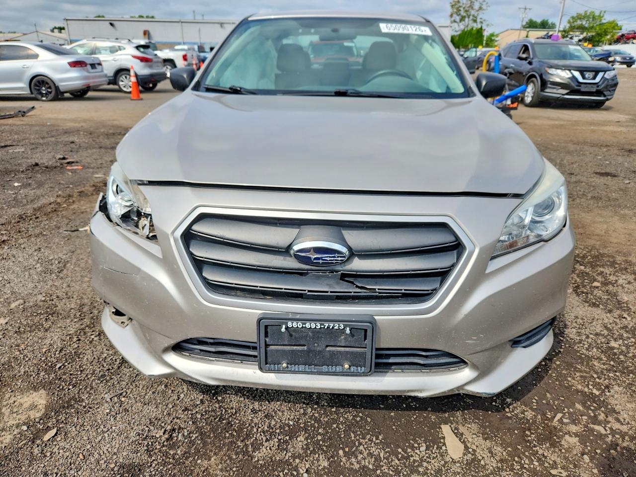 2017 Subaru Legacy 2.5i Beige vin: 4S3BNAB65H3009370