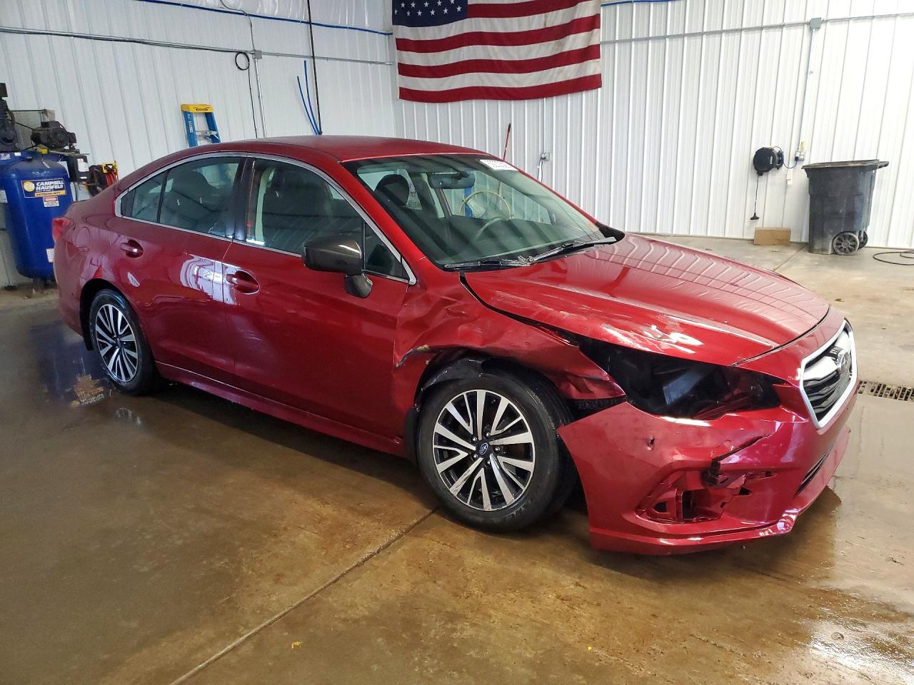 2018 Subaru Legacy 2.5i Burgundy vin: 4S3BNAB67J3004967