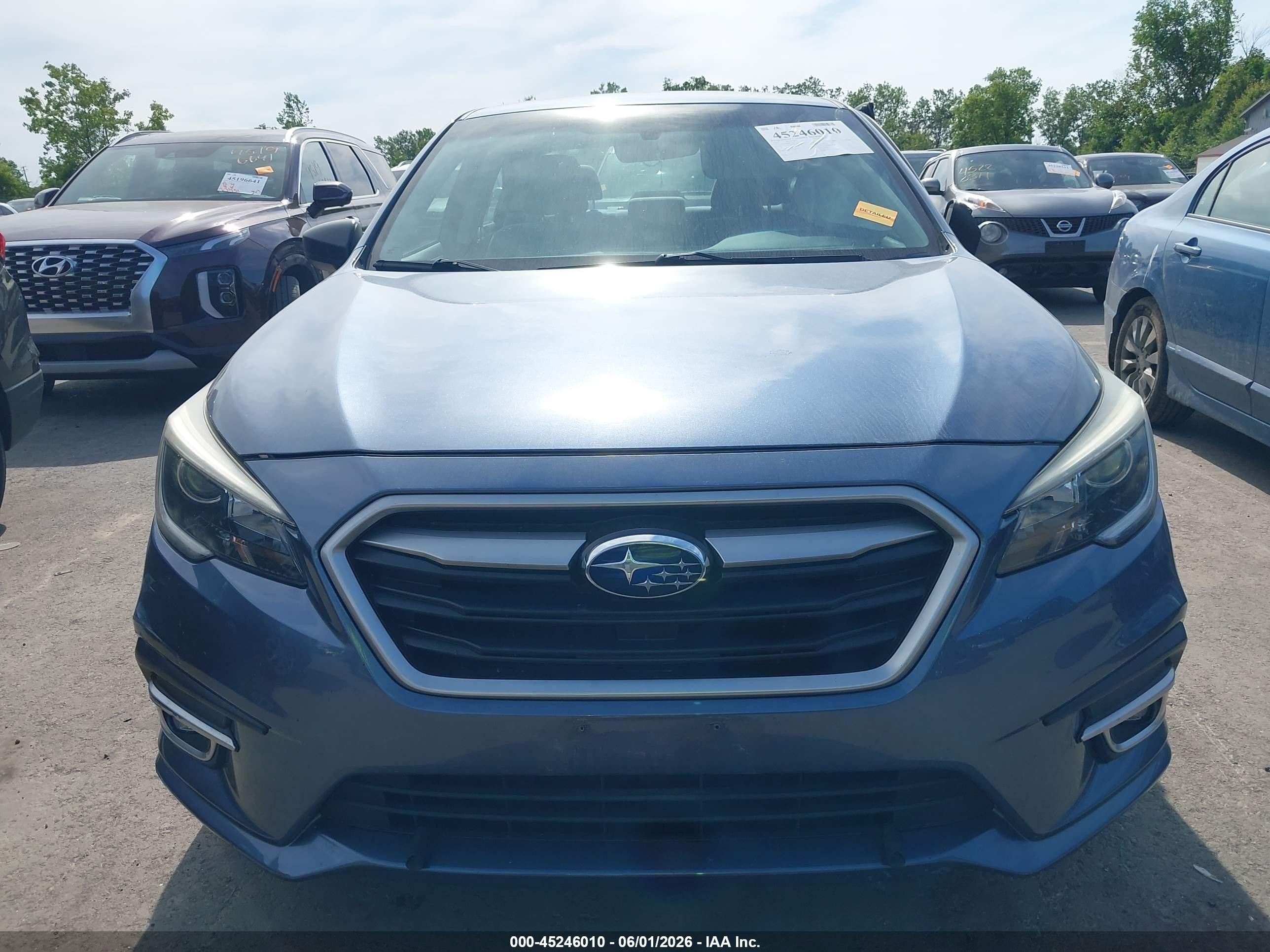 2018 Subaru Legacy 2.5i Gray vin: 4S3BNAB68J3007330
