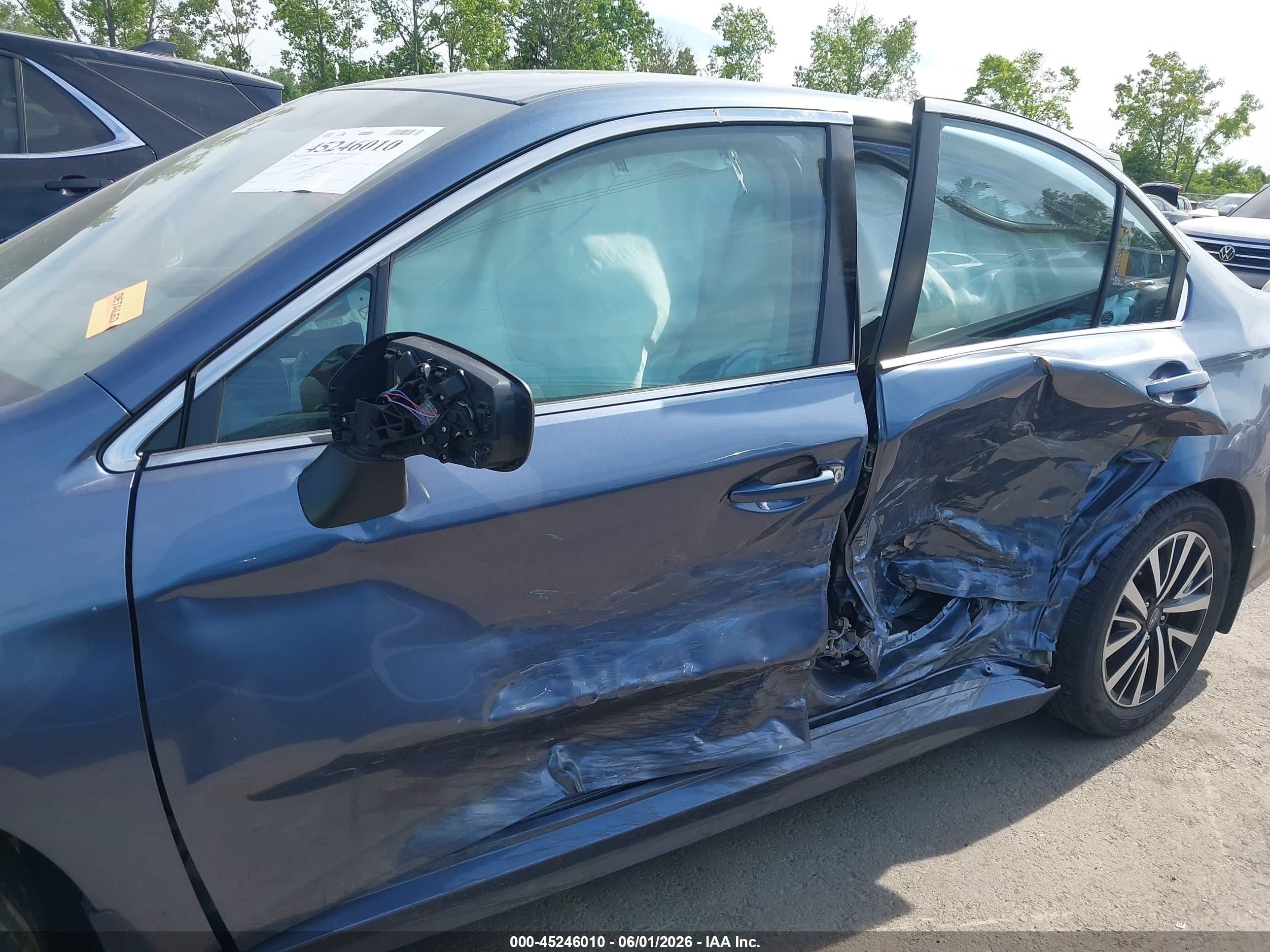2018 Subaru Legacy 2.5i Gray vin: 4S3BNAB68J3007330