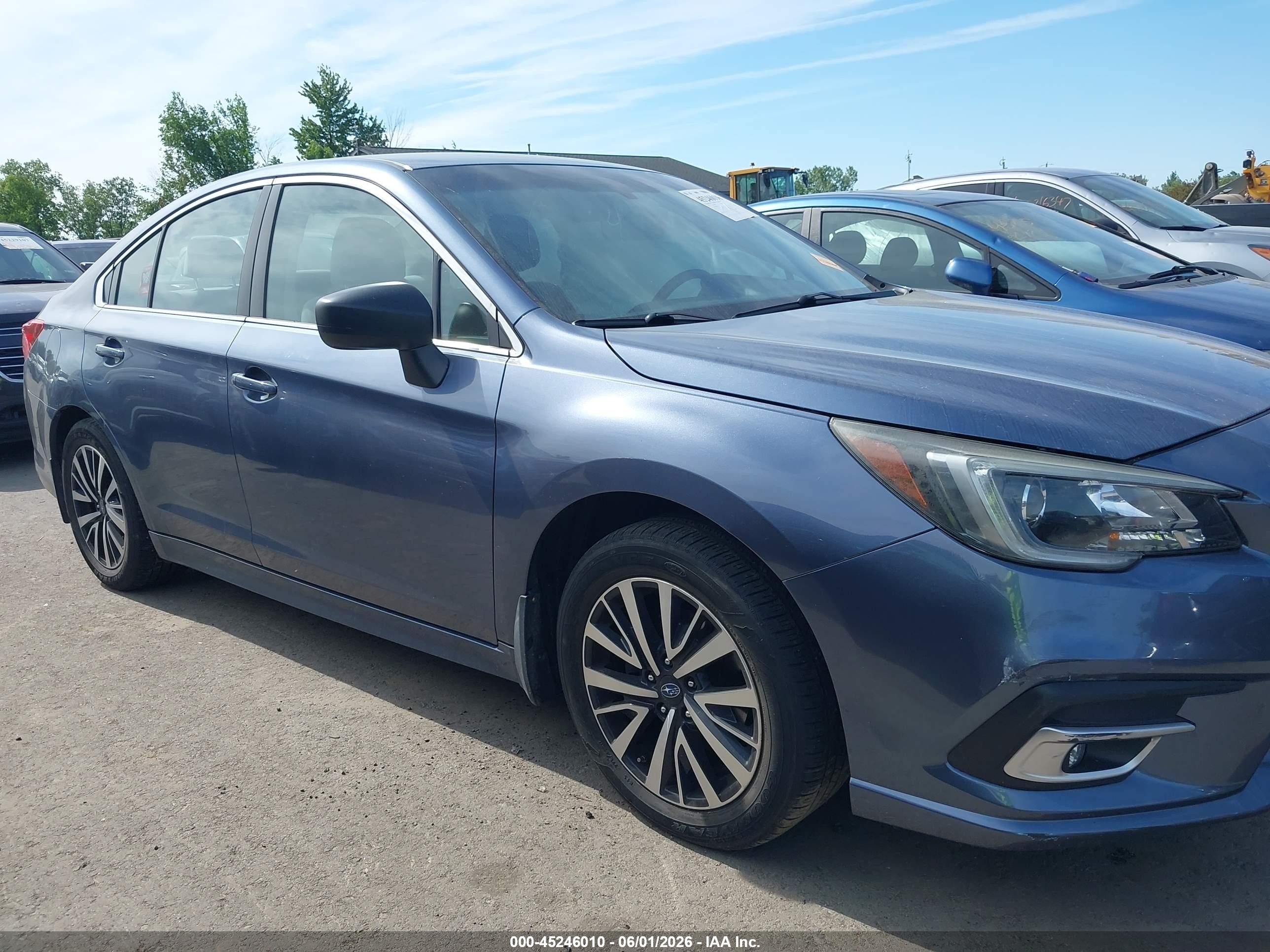 2018 Subaru Legacy 2.5i Gray vin: 4S3BNAB68J3007330