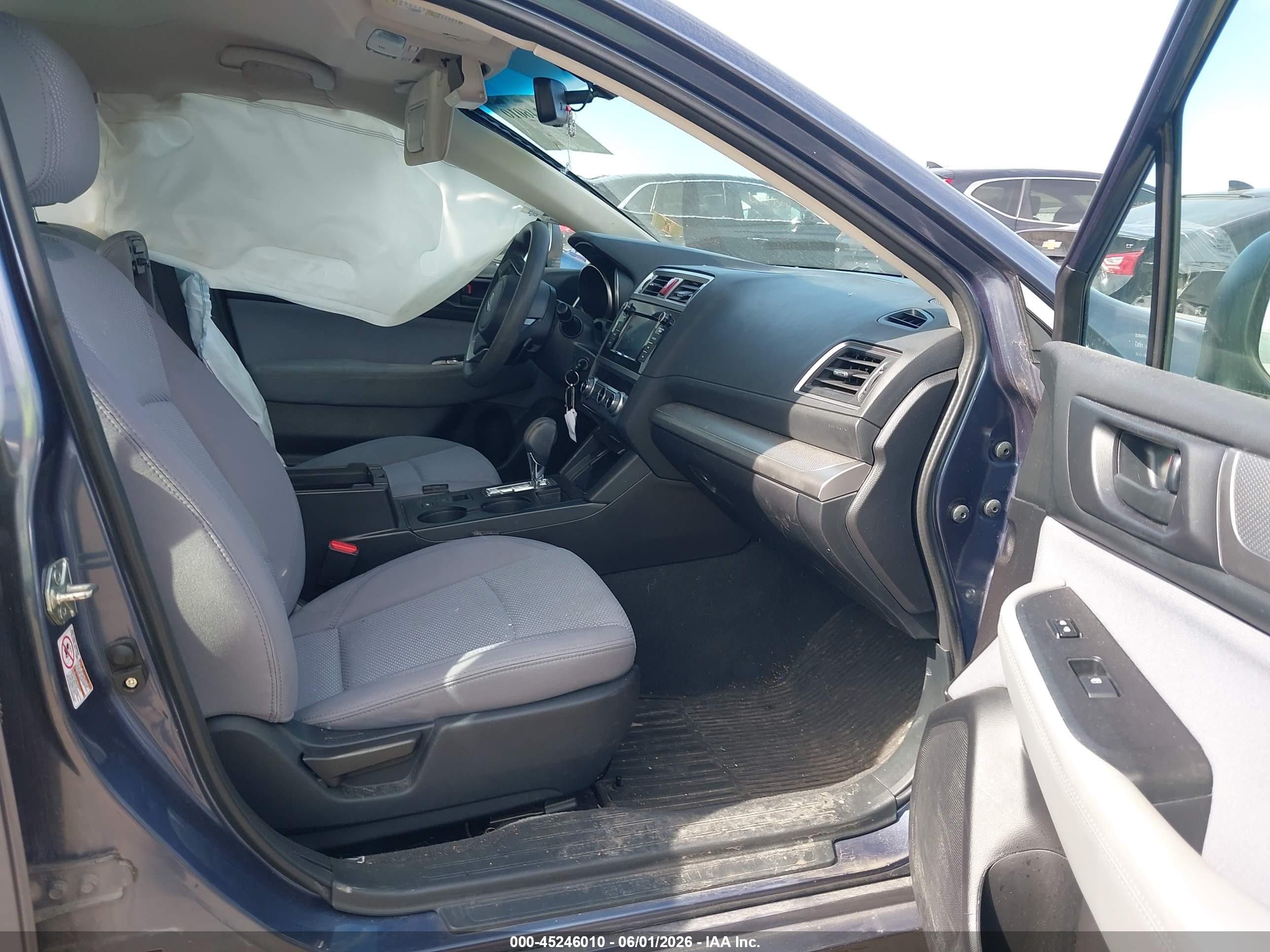 2018 Subaru Legacy 2.5i Gray vin: 4S3BNAB68J3007330