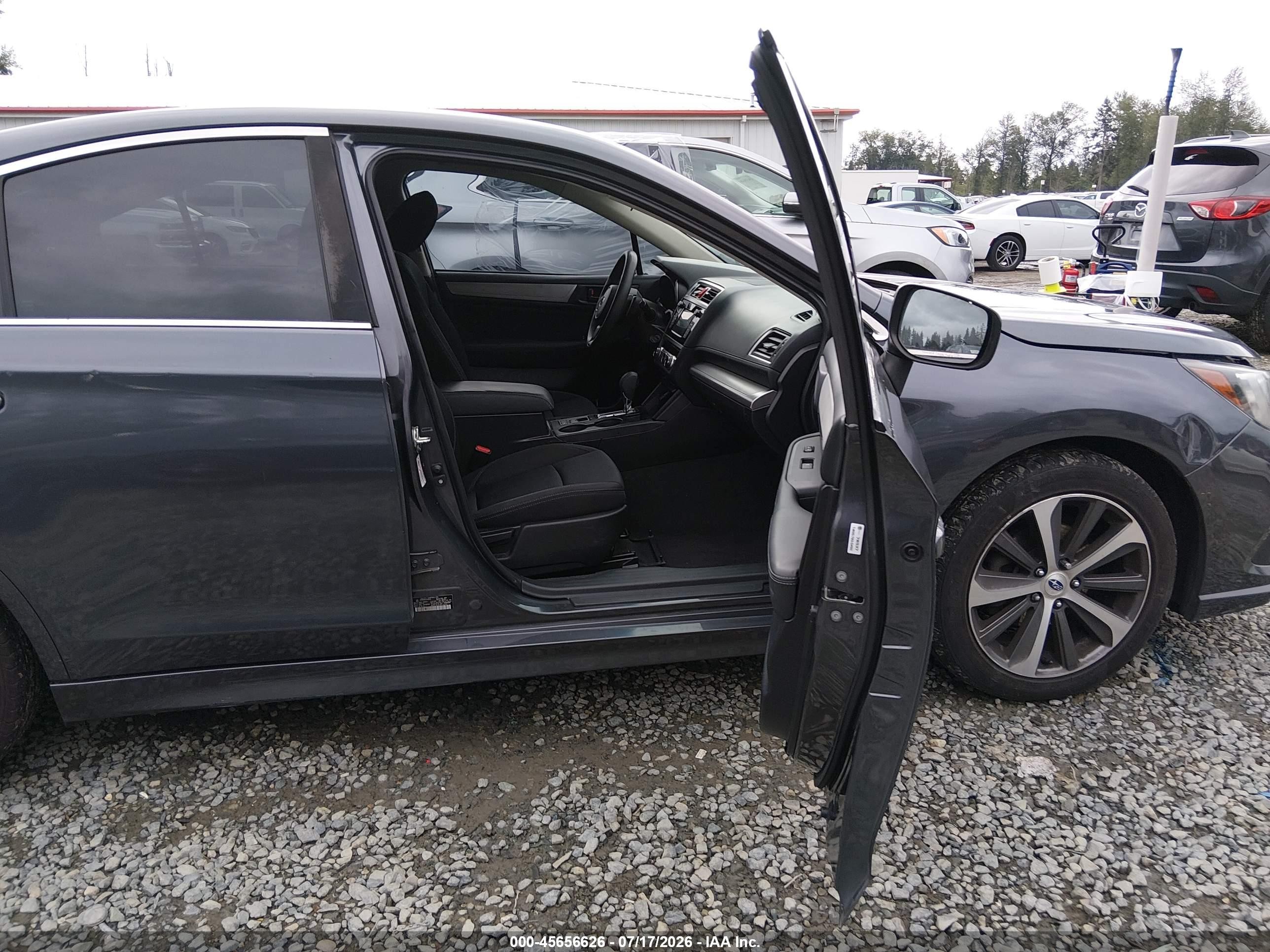 2018 Subaru Legacy 2.5i Gray vin: 4S3BNAB68J3020675