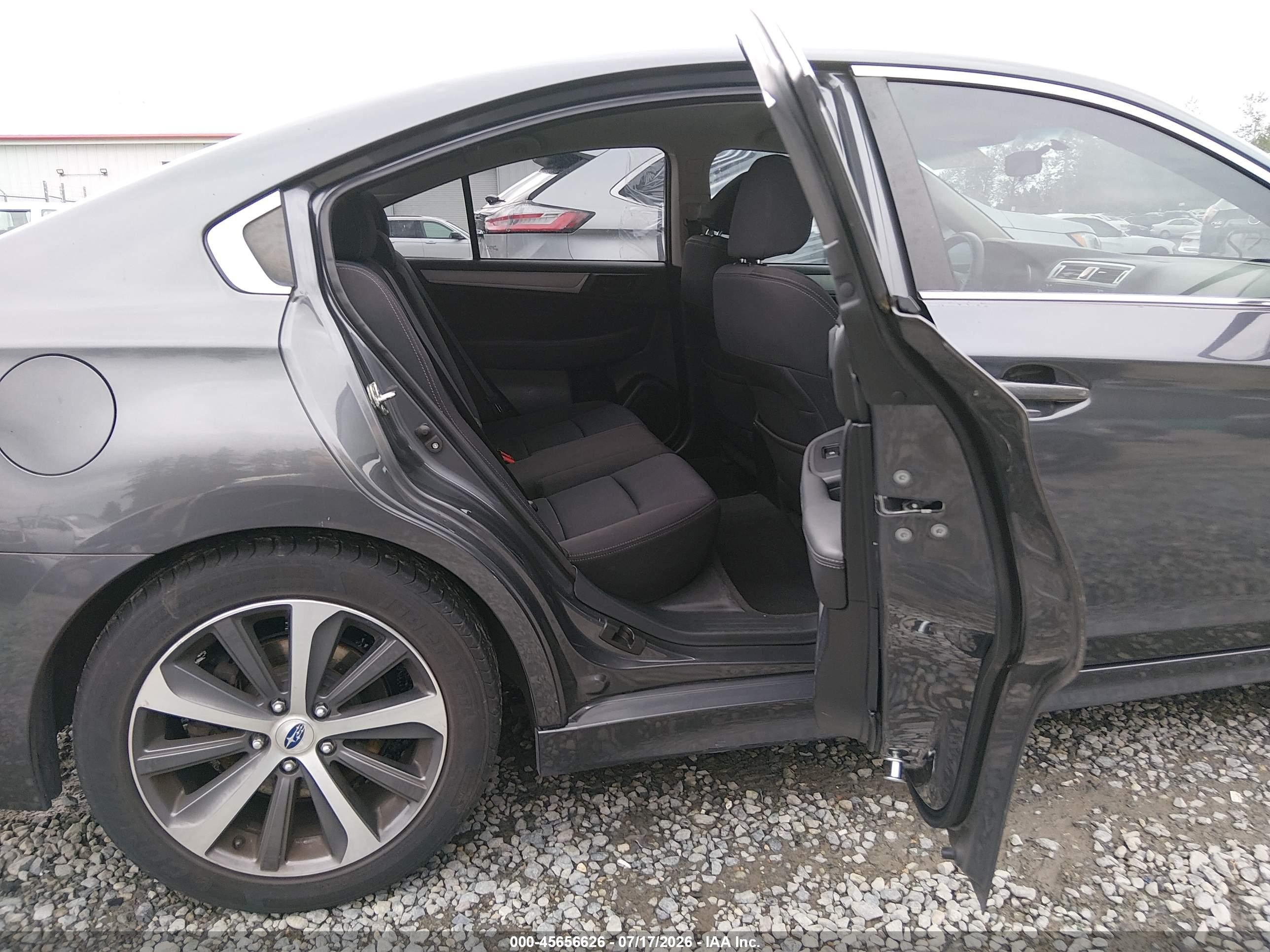 2018 Subaru Legacy 2.5i Gray vin: 4S3BNAB68J3020675
