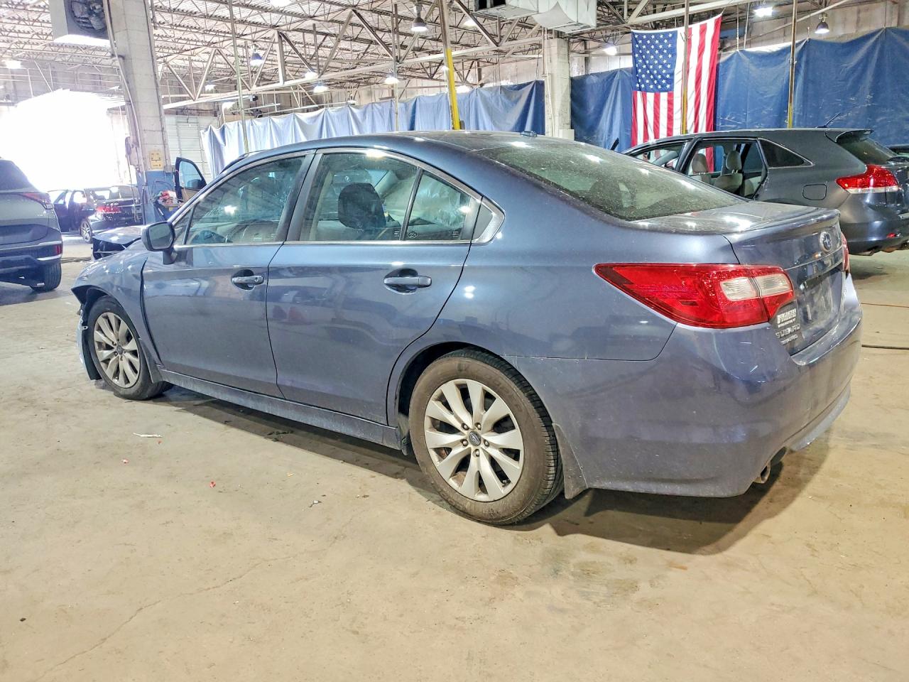 2015 Subaru Legacy 2.5i Premium Blue vin: 4S3BNAC60F3008591