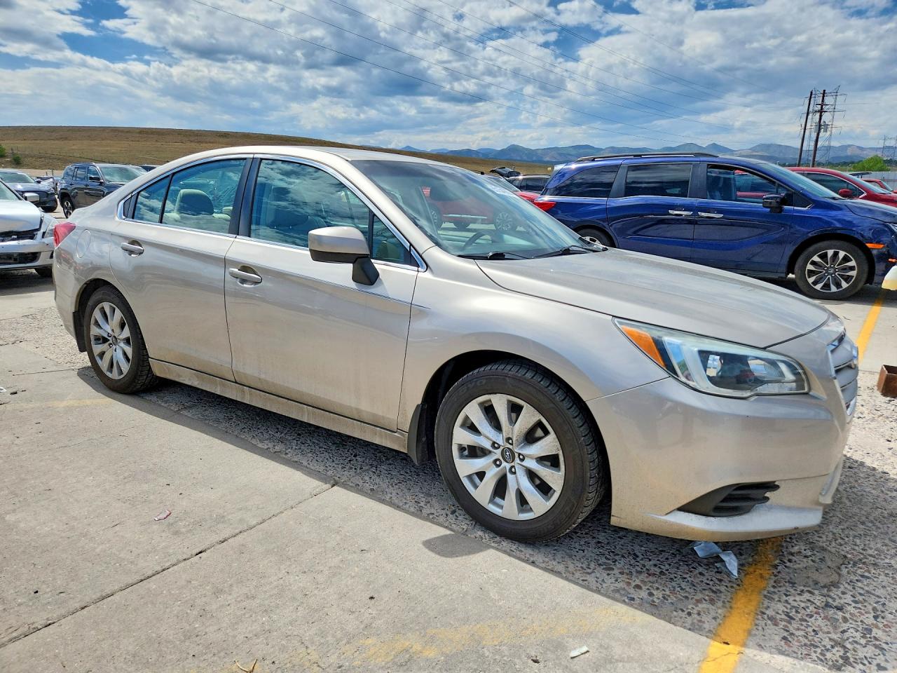 2016 Subaru Legacy 2.5i Premium Tan vin: 4S3BNAC60G3028602