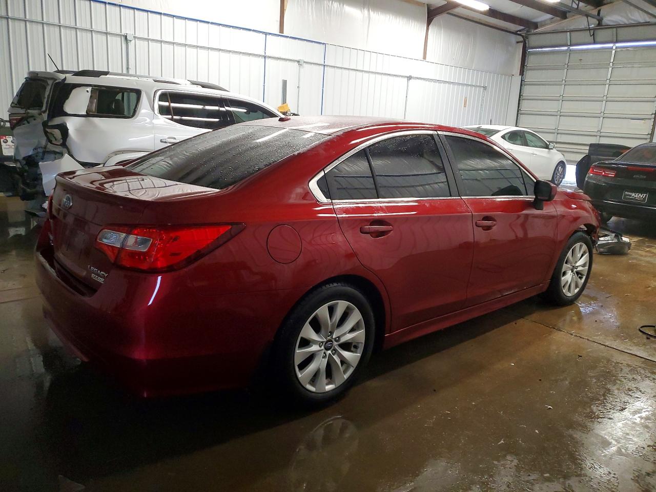 2015 Subaru Legacy 2.5i Premium Maroon vin: 4S3BNAC61F3020300
