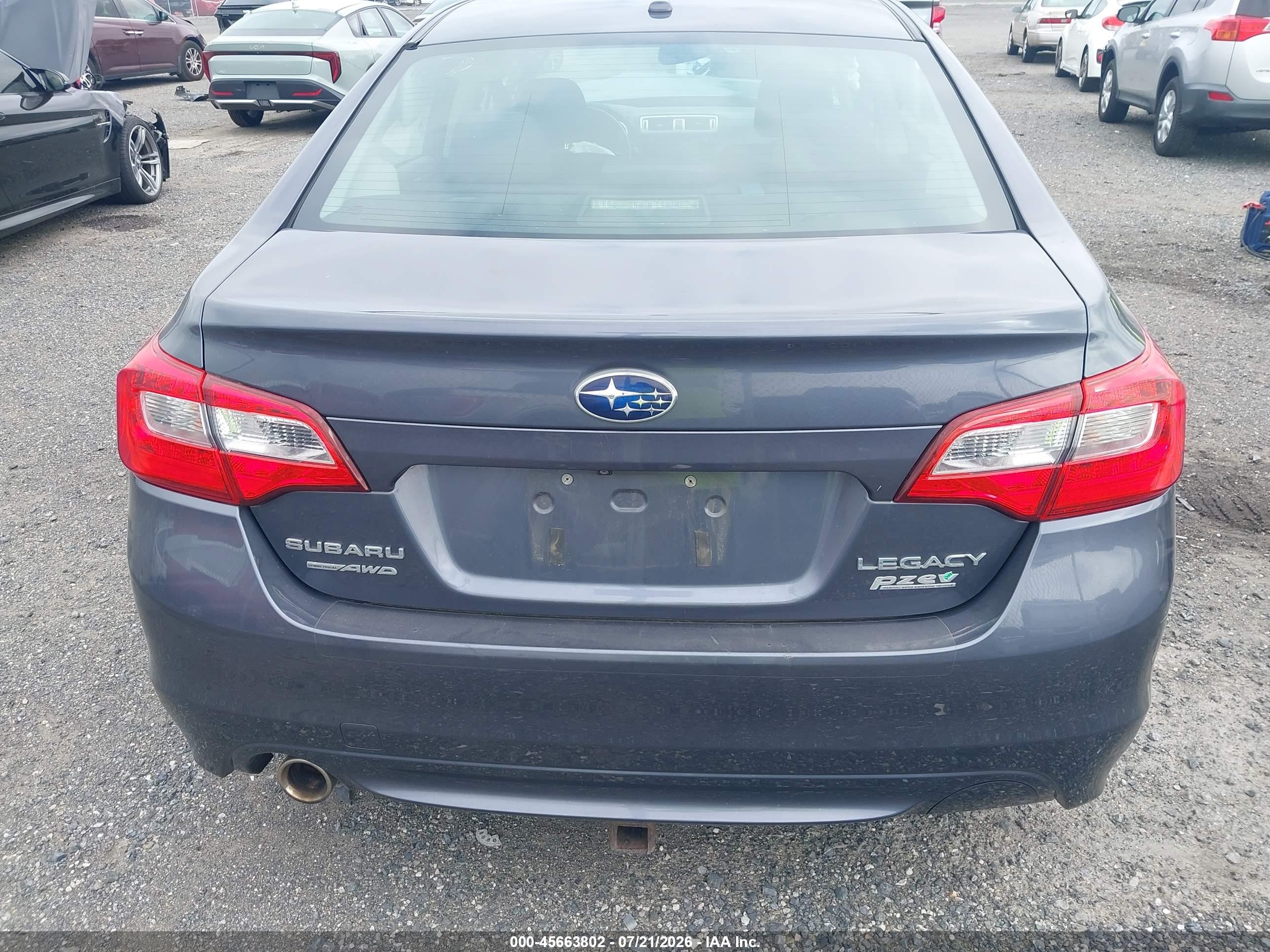 2015 Subaru Legacy 2.5i Premium Blue vin: 4S3BNAC61F3066855