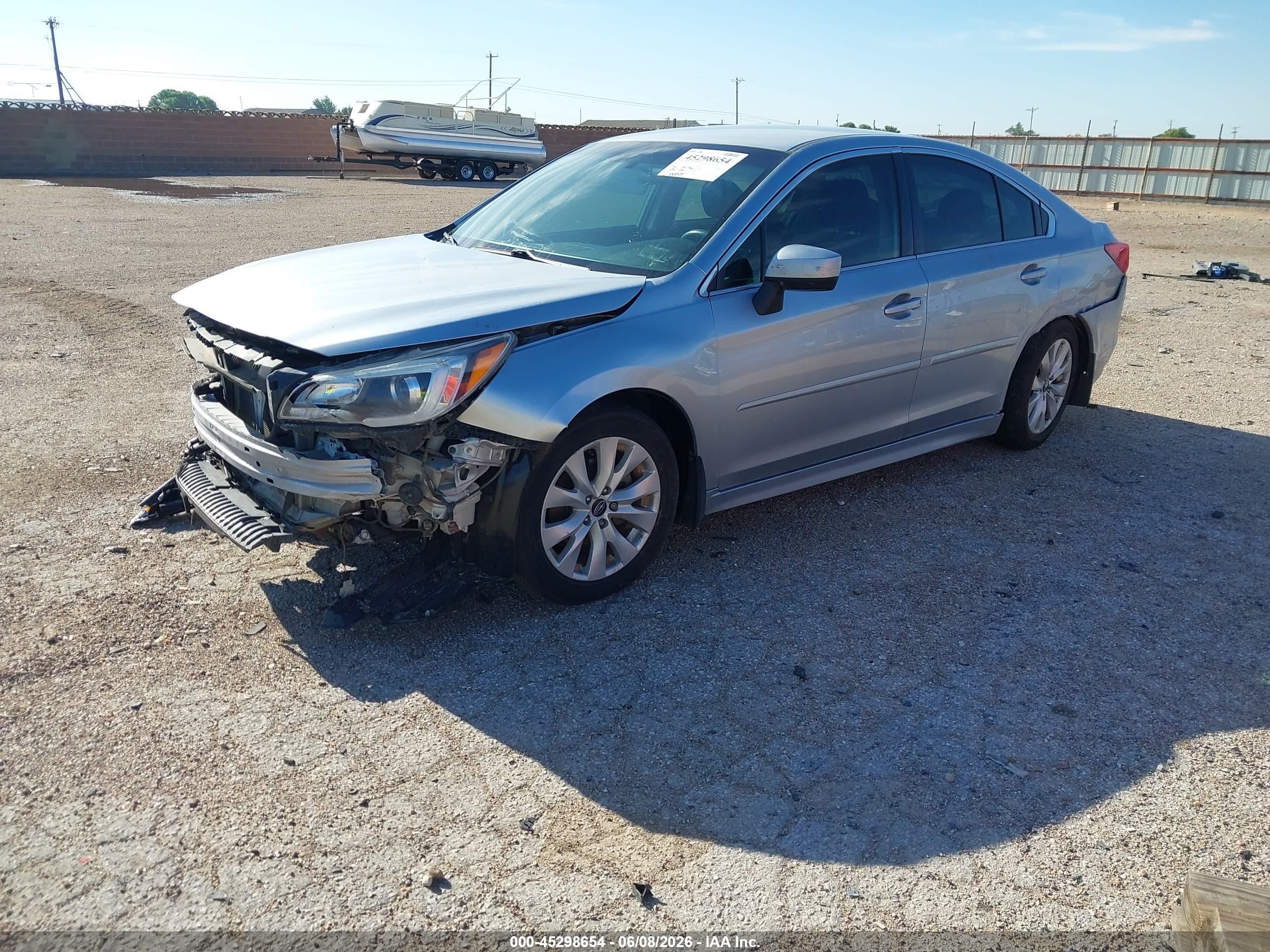 2015 Subaru Legacy 2.5i Premium Gray vin: 4S3BNAC62F3018510