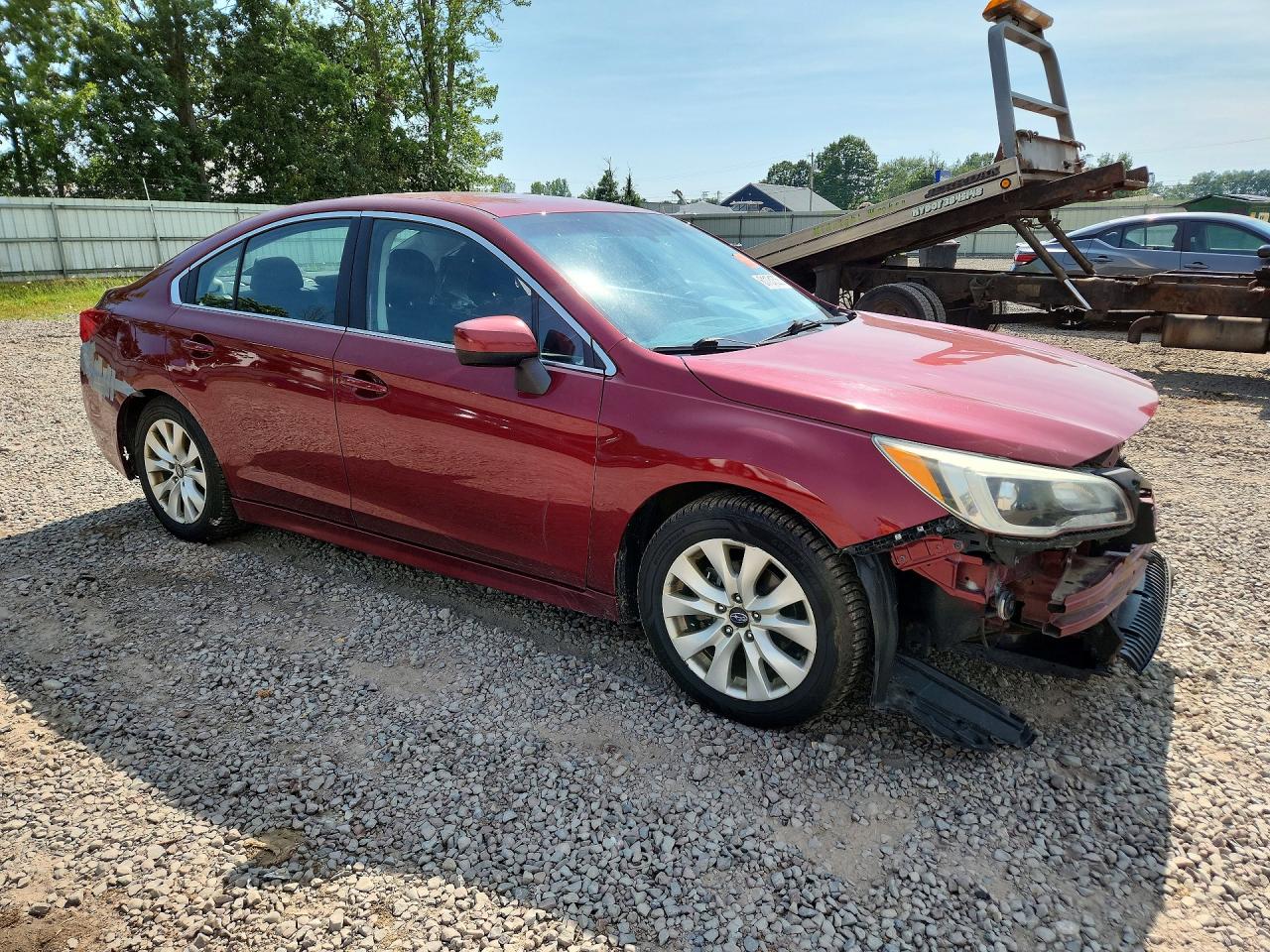 2015 Subaru Legacy 2.5i Premium Red vin: 4S3BNAC62F3030334