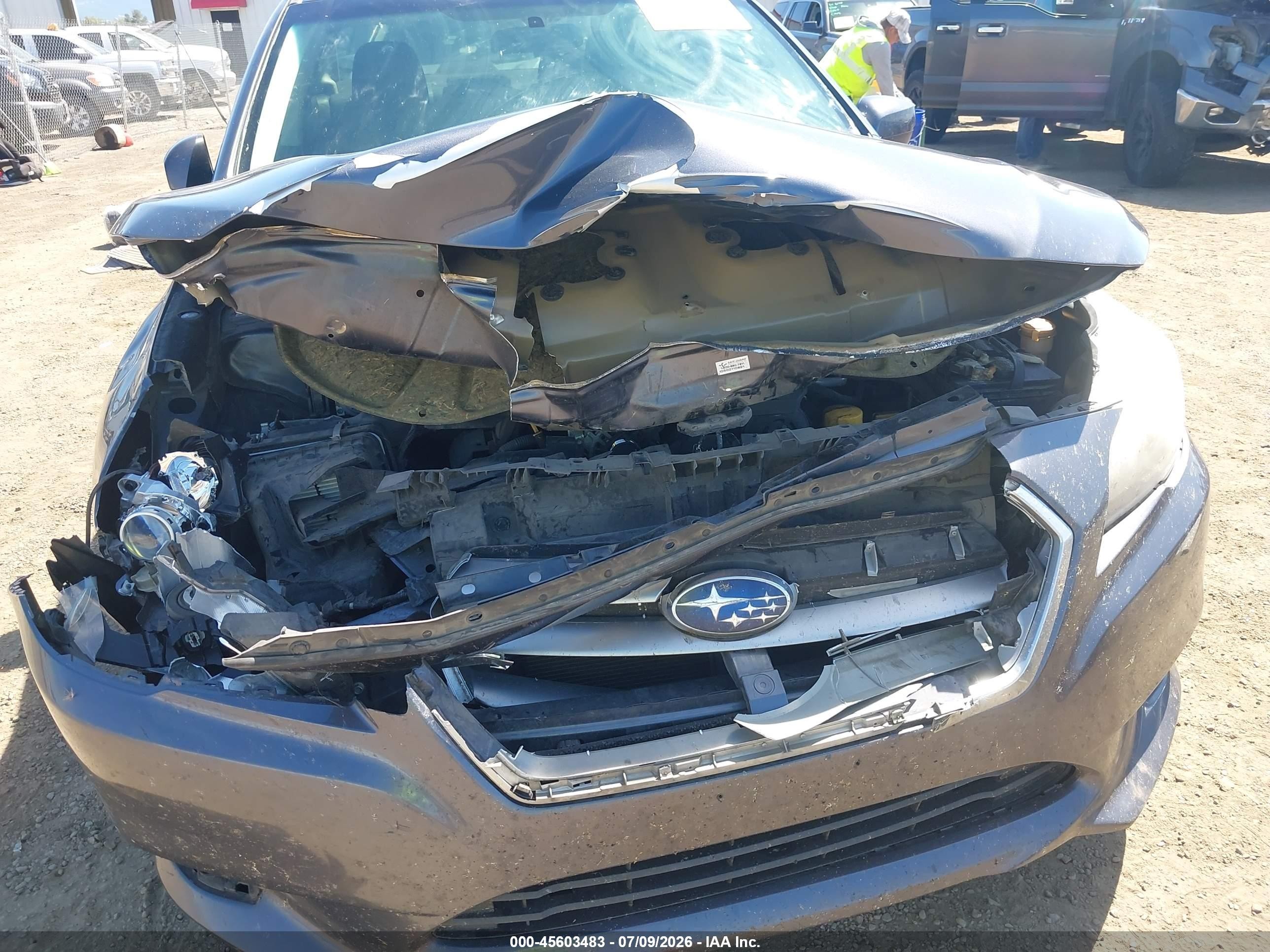 2015 Subaru Legacy 2.5i Premium Синий vin: 4S3BNAC62F3056142