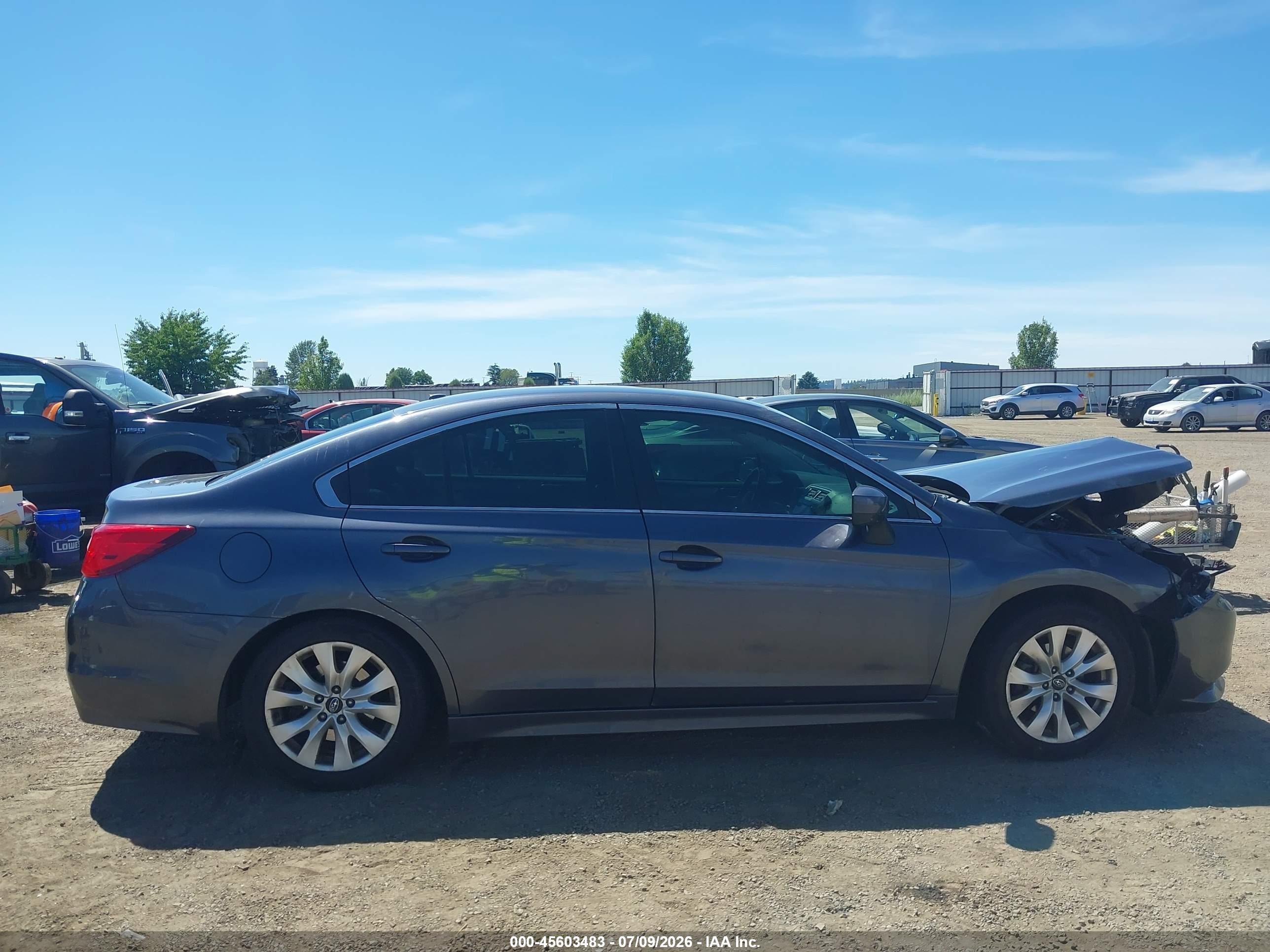2015 Subaru Legacy 2.5i Premium Синий vin: 4S3BNAC62F3056142