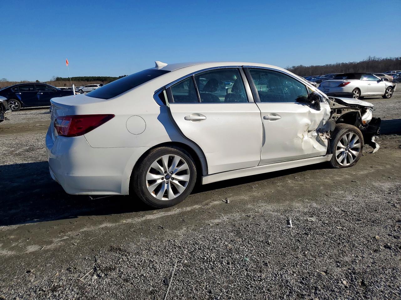 2016 Subaru Legacy 2.5i Premium White vin: 4S3BNAC62G3015236