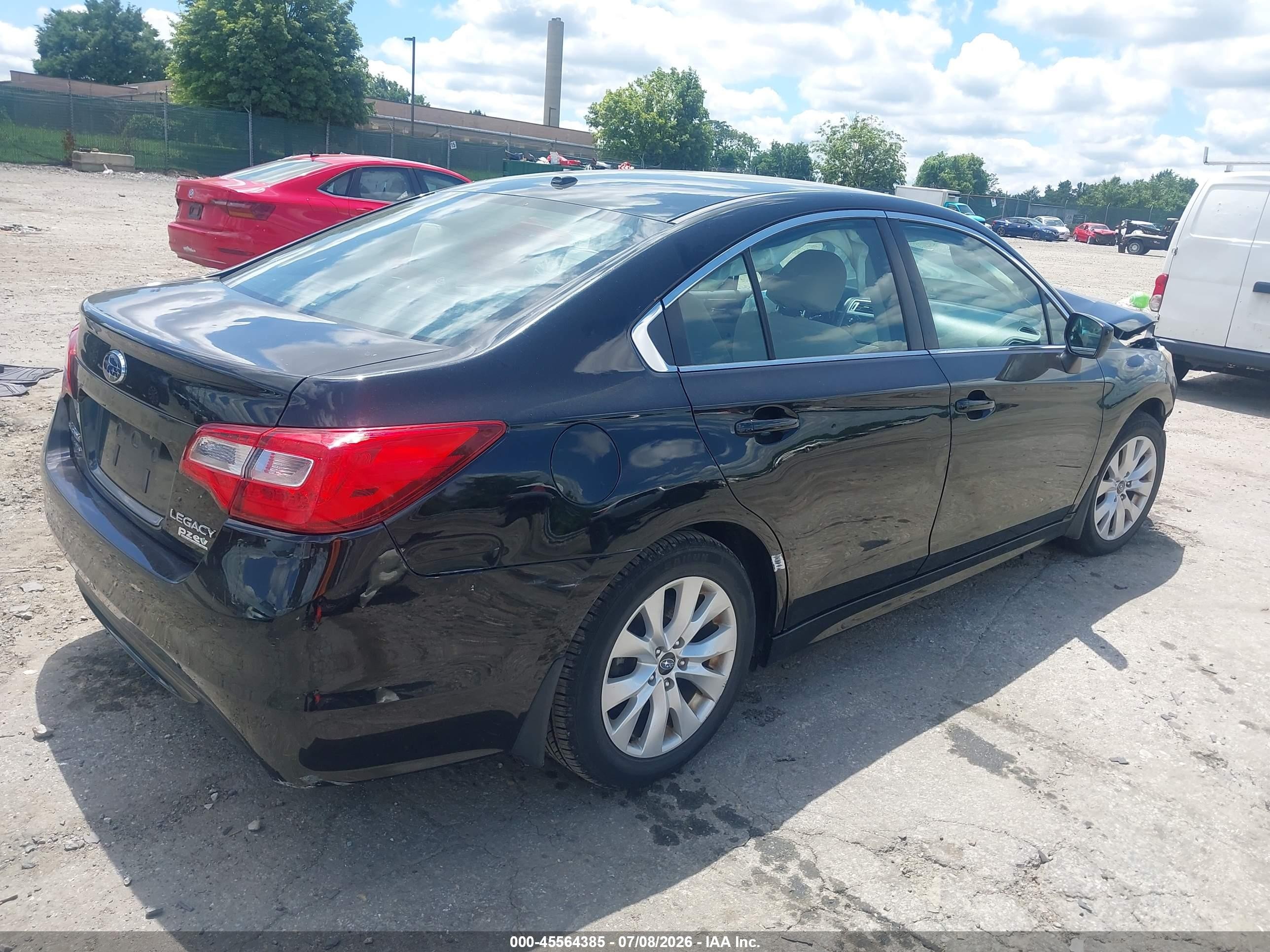 2015 Subaru Legacy 2.5i Premium Black vin: 4S3BNAC63F3002851
