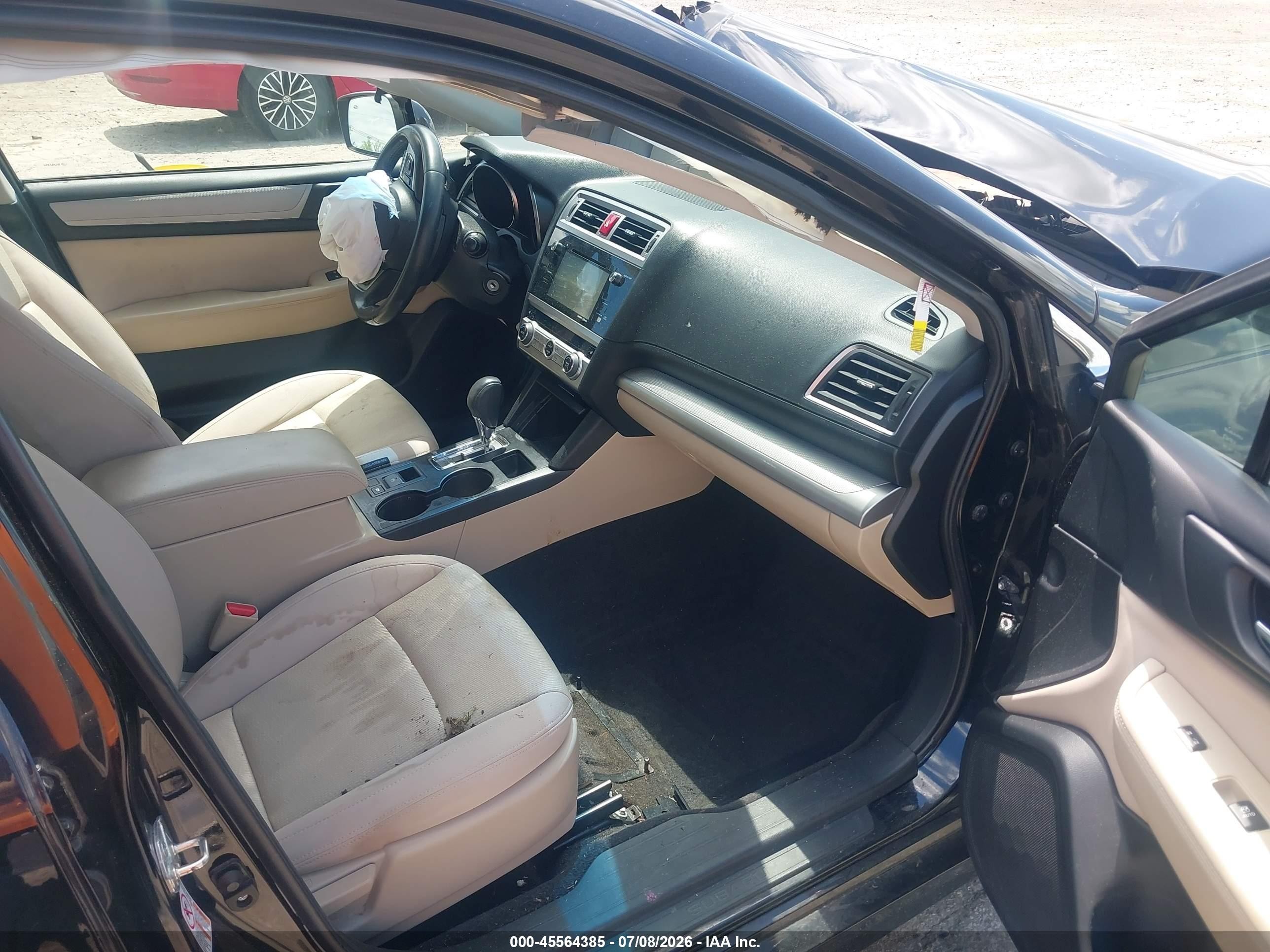 2015 Subaru Legacy 2.5i Premium Black vin: 4S3BNAC63F3002851