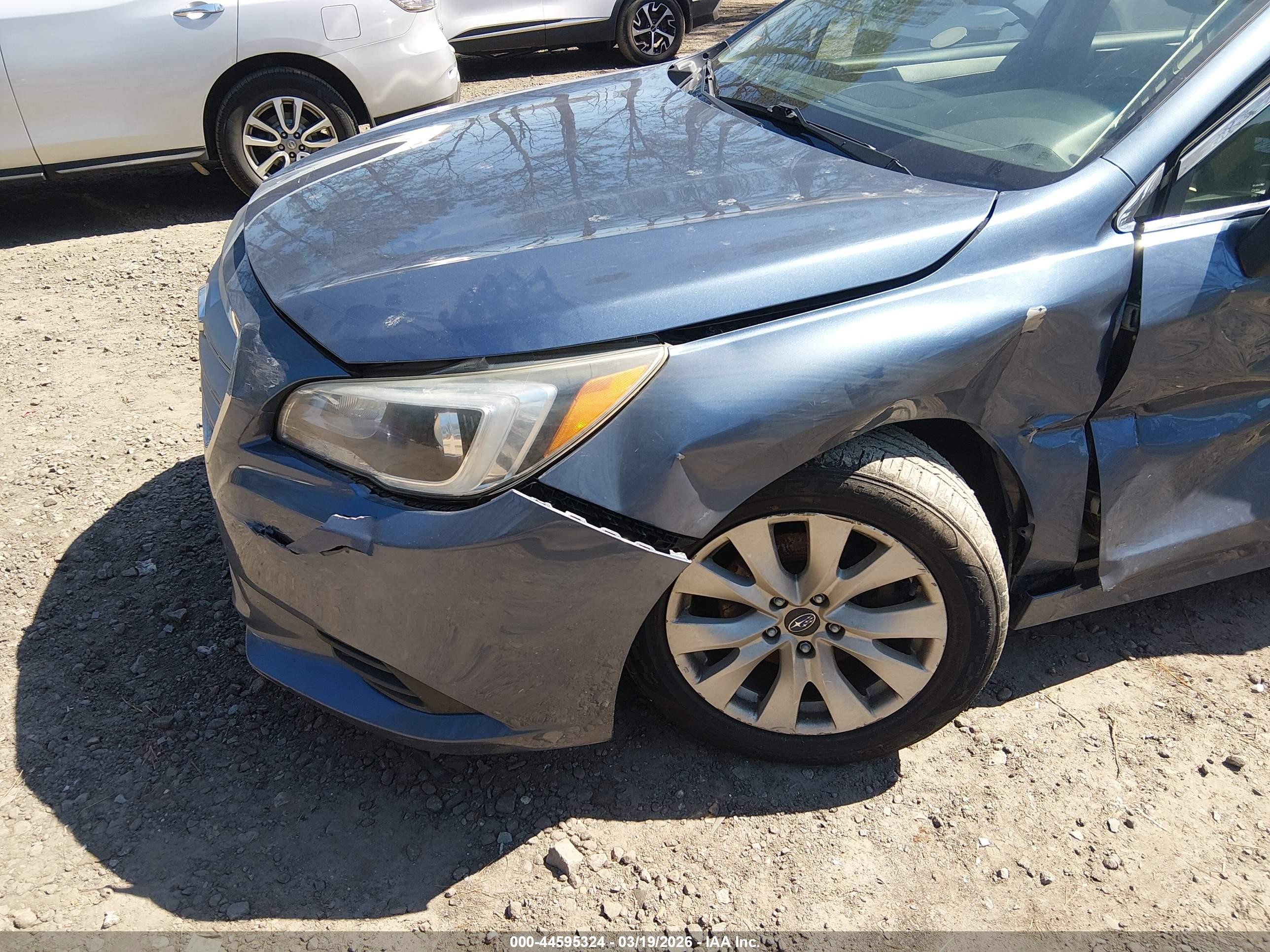 2015 Subaru Legacy 2.5i Premium Blue vin: 4S3BNAC63F3050494
