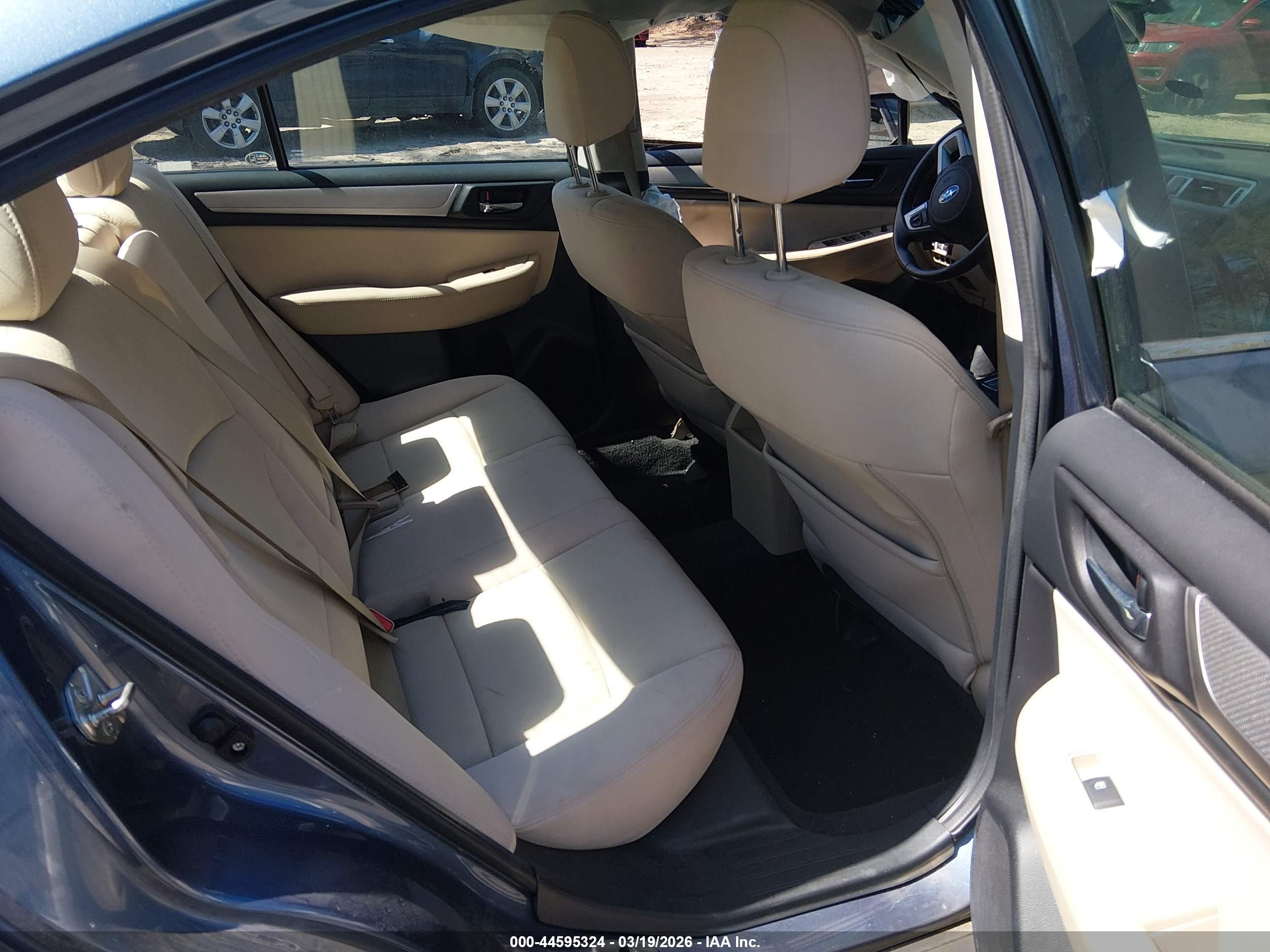 2015 Subaru Legacy 2.5i Premium Blue vin: 4S3BNAC63F3050494