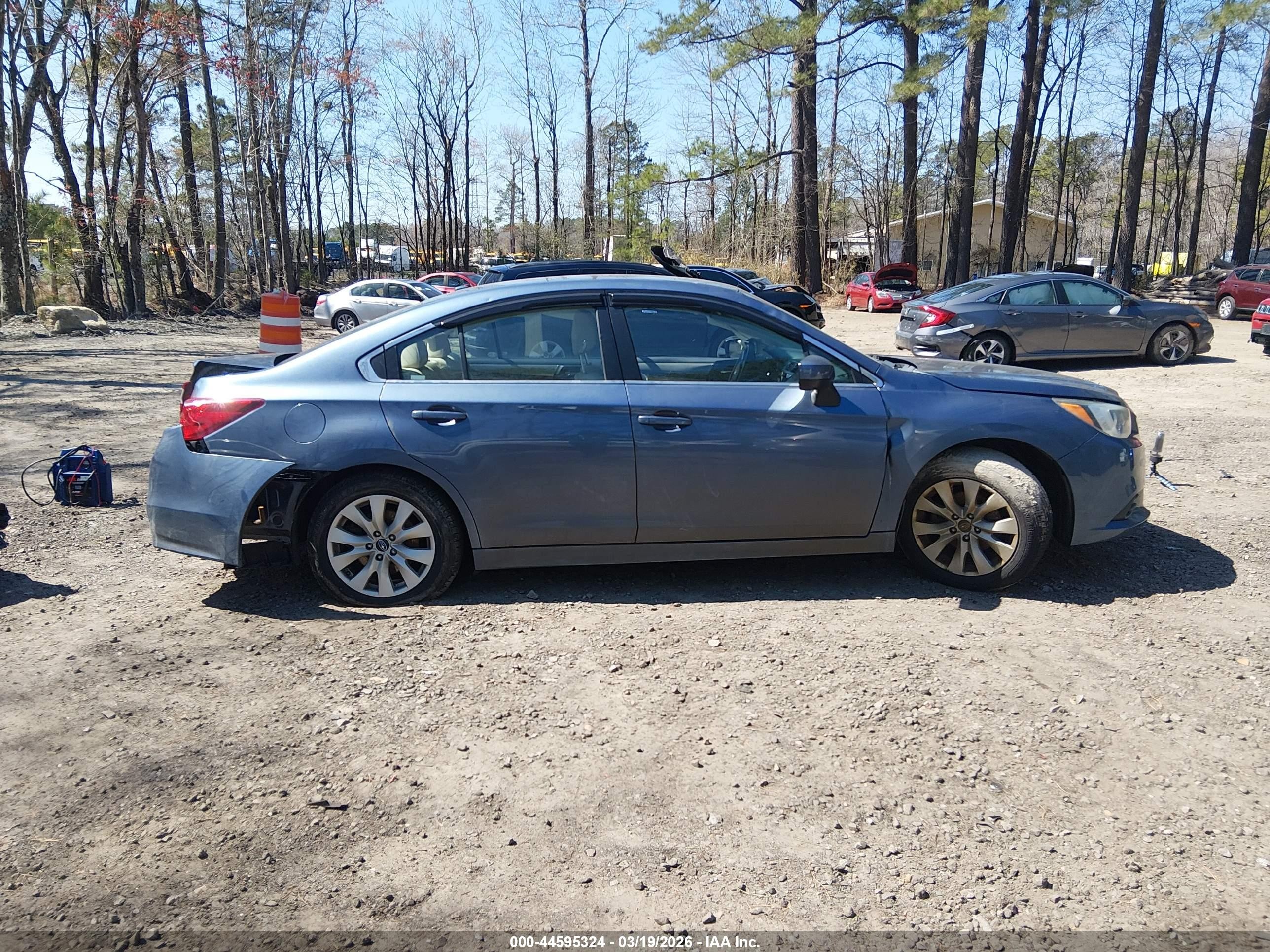 2015 Subaru Legacy 2.5i Premium Blue vin: 4S3BNAC63F3050494
