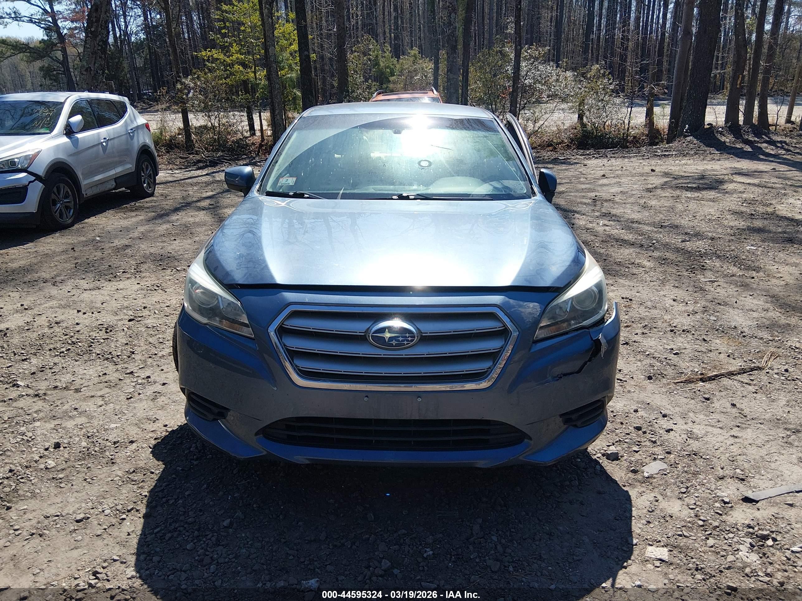 2015 Subaru Legacy 2.5i Premium Blue vin: 4S3BNAC63F3050494