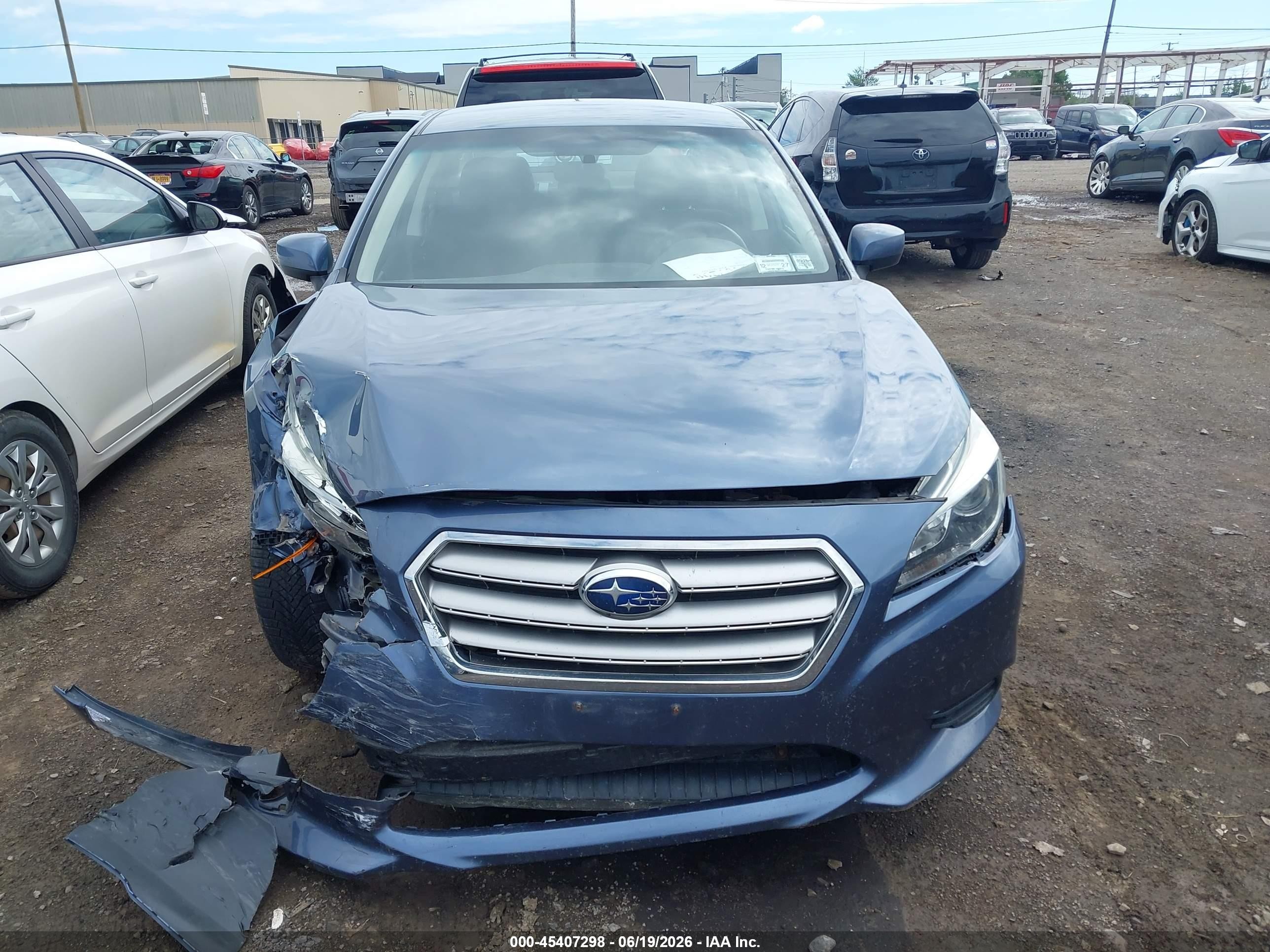 2015 Subaru Legacy 2.5i Premium Gray vin: 4S3BNAC64F3059236