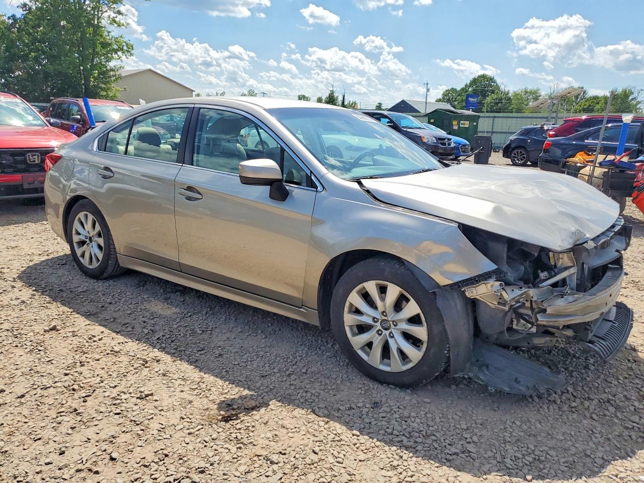 2015 Subaru Legacy 2.5i Premium Silver vin: 4S3BNAC64F3067854