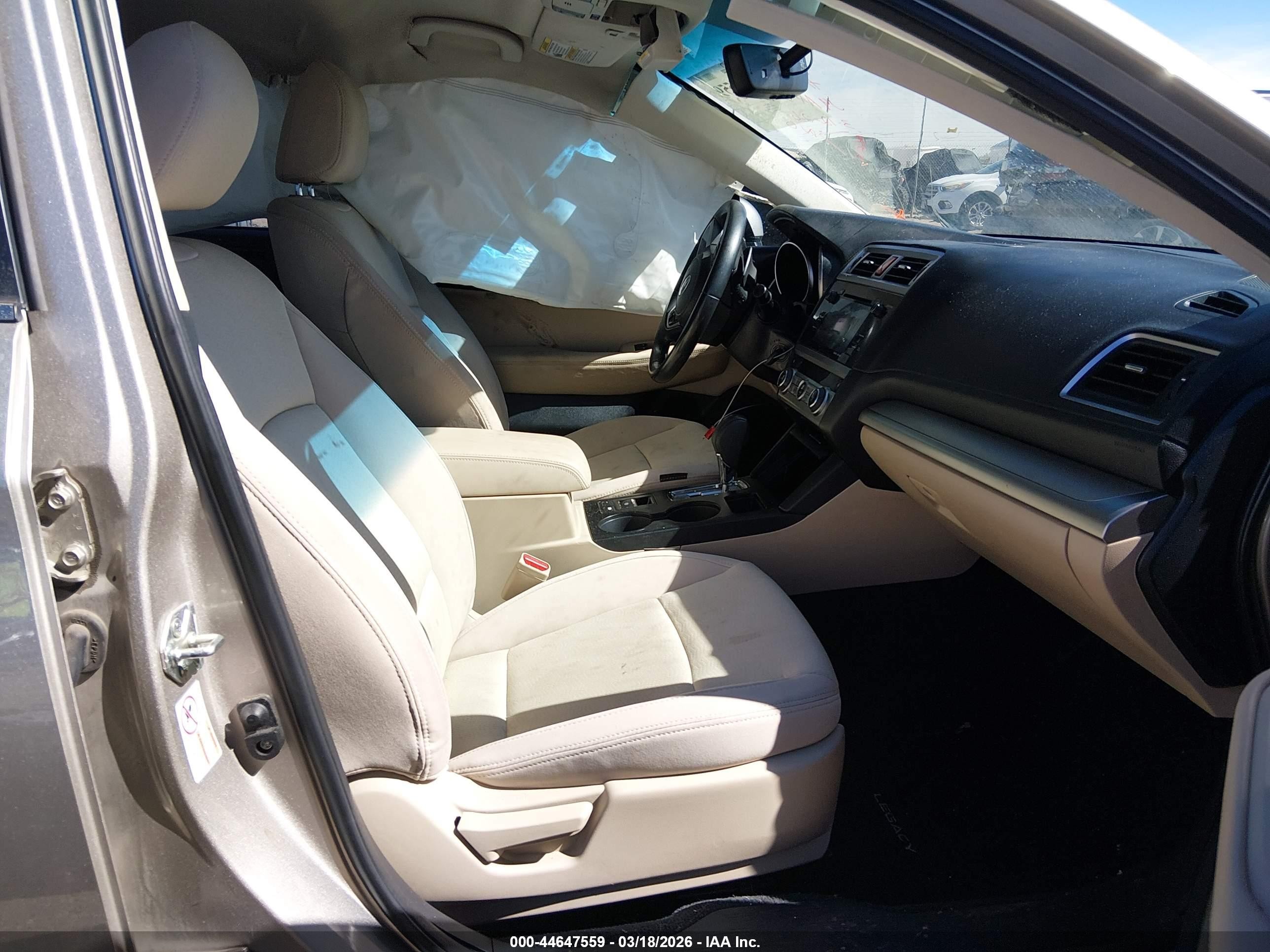 2017 Subaru Legacy 2.5i Premium Pewter vin: 4S3BNAC64H3023355