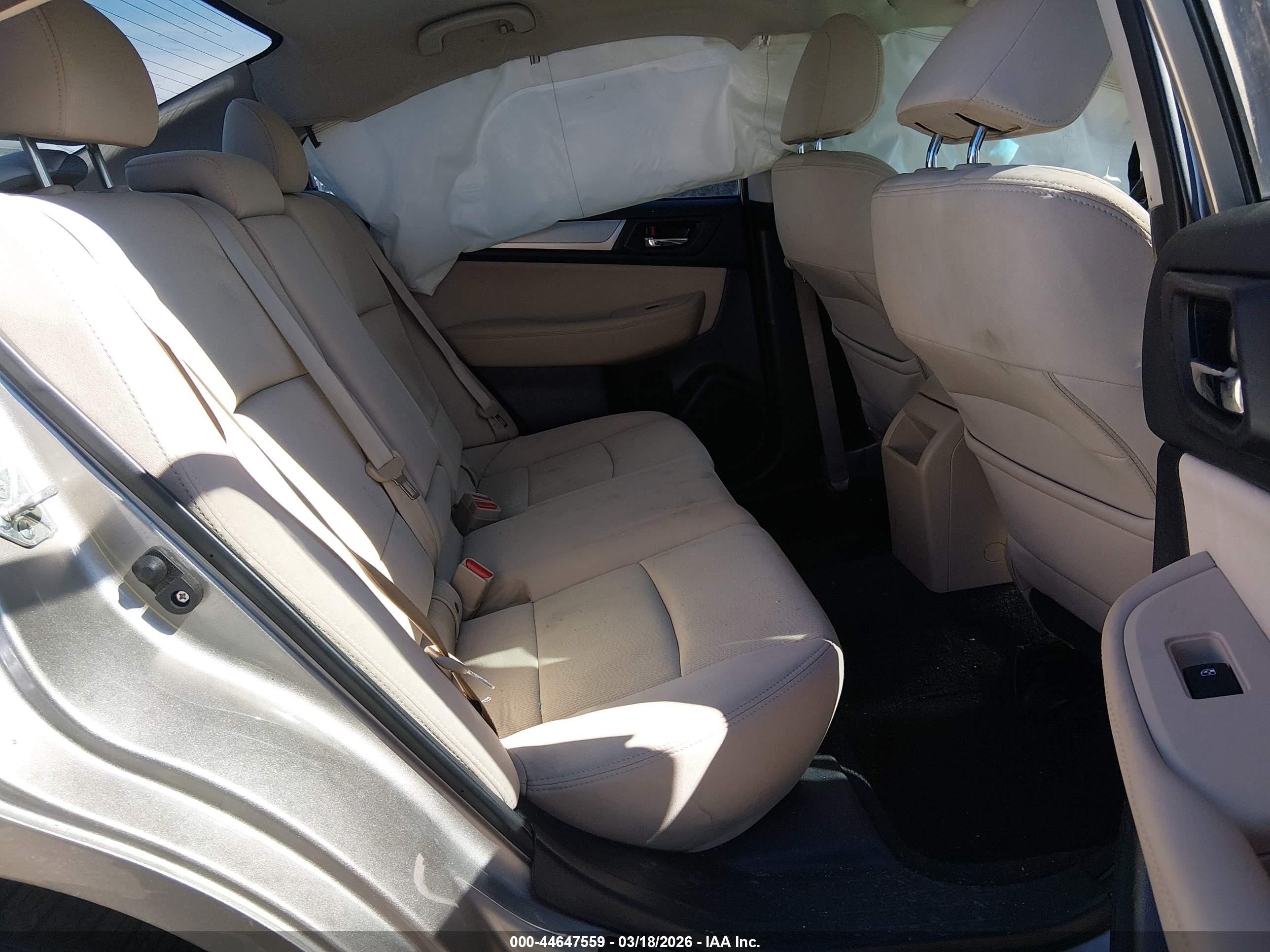 2017 Subaru Legacy 2.5i Premium Pewter vin: 4S3BNAC64H3023355
