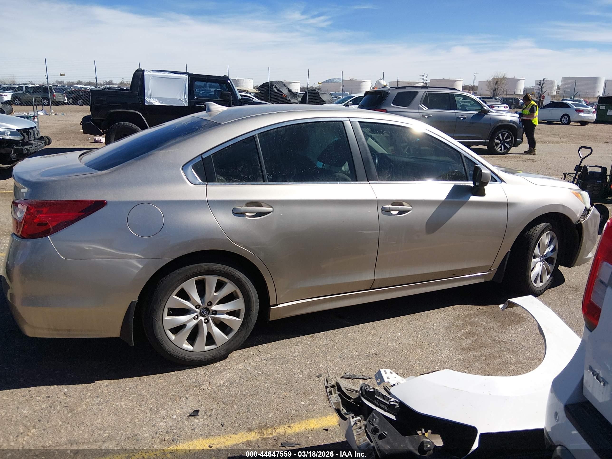 2017 Subaru Legacy 2.5i Premium Pewter vin: 4S3BNAC64H3023355