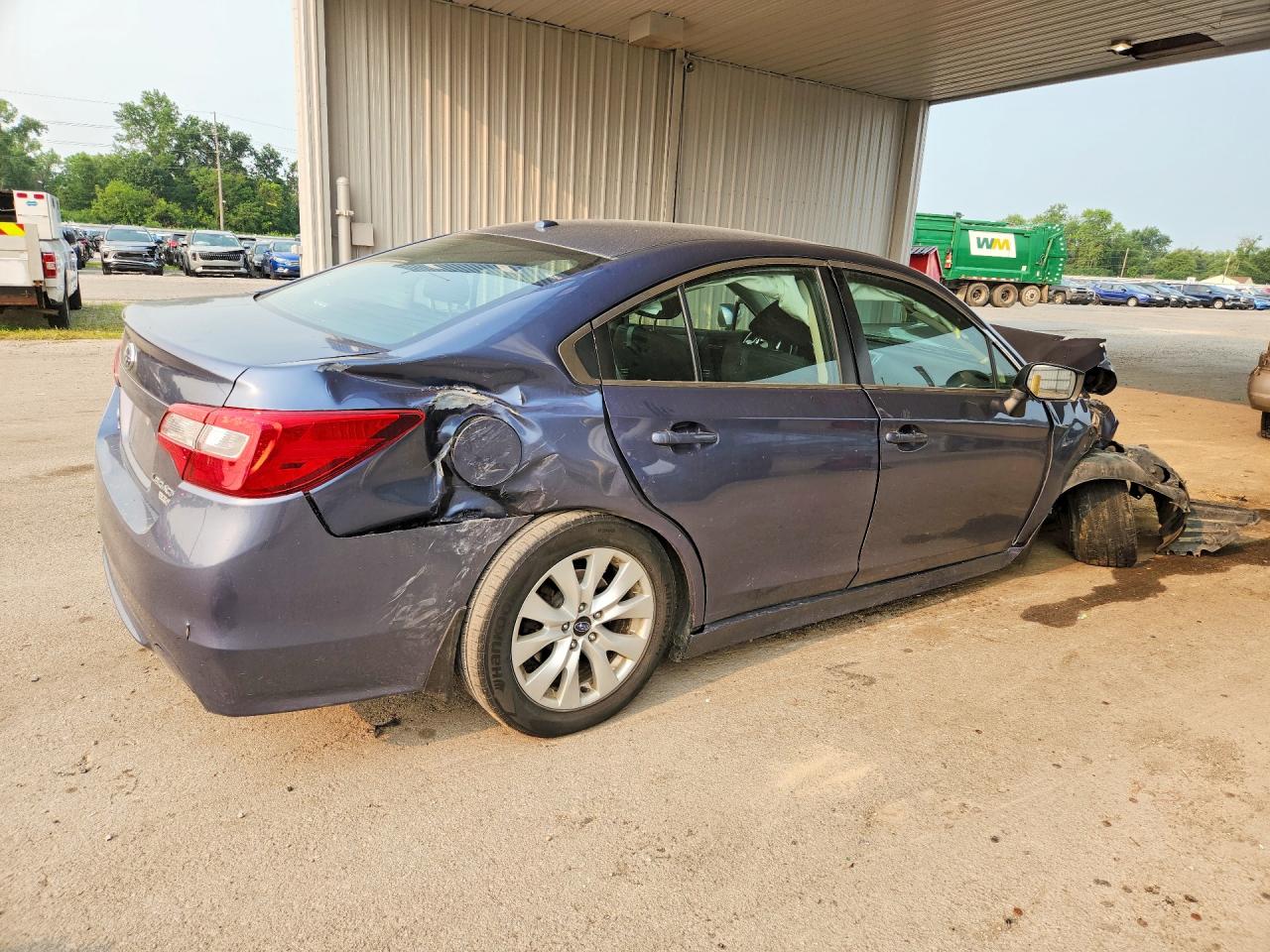 2015 Subaru Legacy 2.5i Premium Blue vin: 4S3BNAC65F3013706