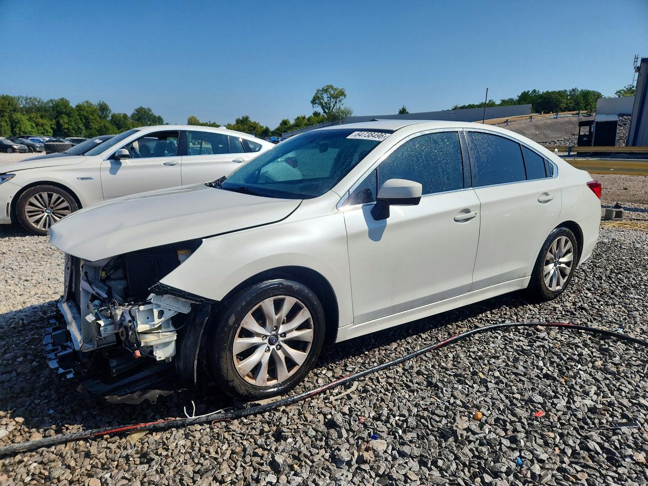 2017 Subaru Legacy 2.5i Premium Белый vin: 4S3BNAC65H3040178