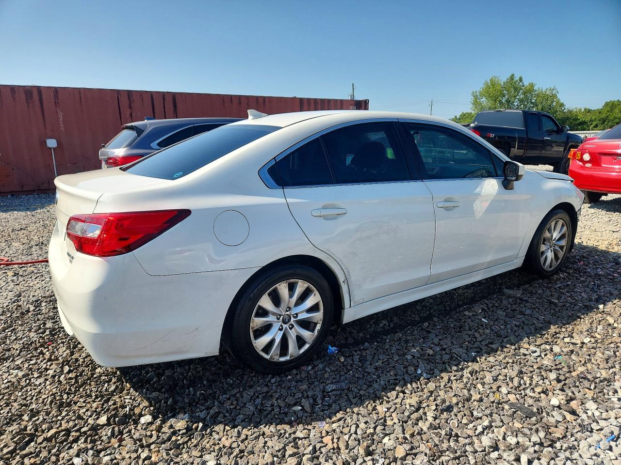 2017 Subaru Legacy 2.5i Premium Белый vin: 4S3BNAC65H3040178