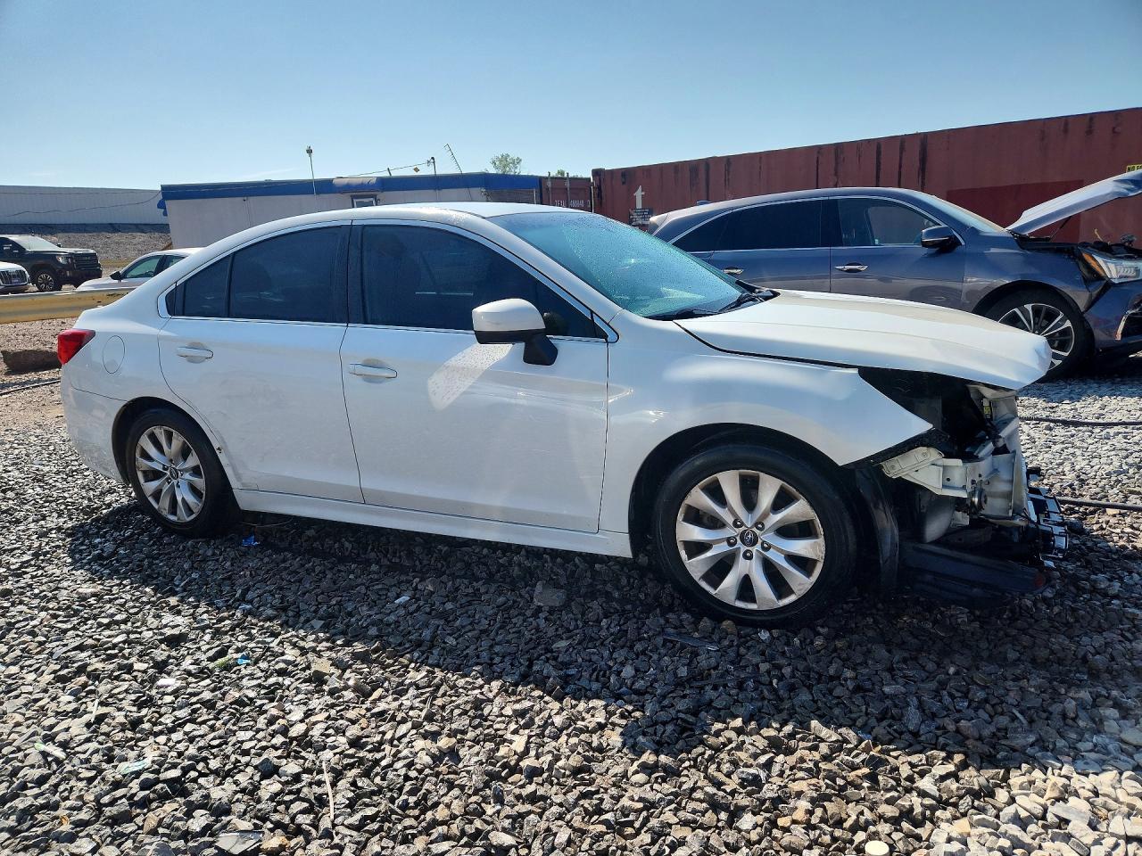 2017 Subaru Legacy 2.5i Premium Белый vin: 4S3BNAC65H3040178