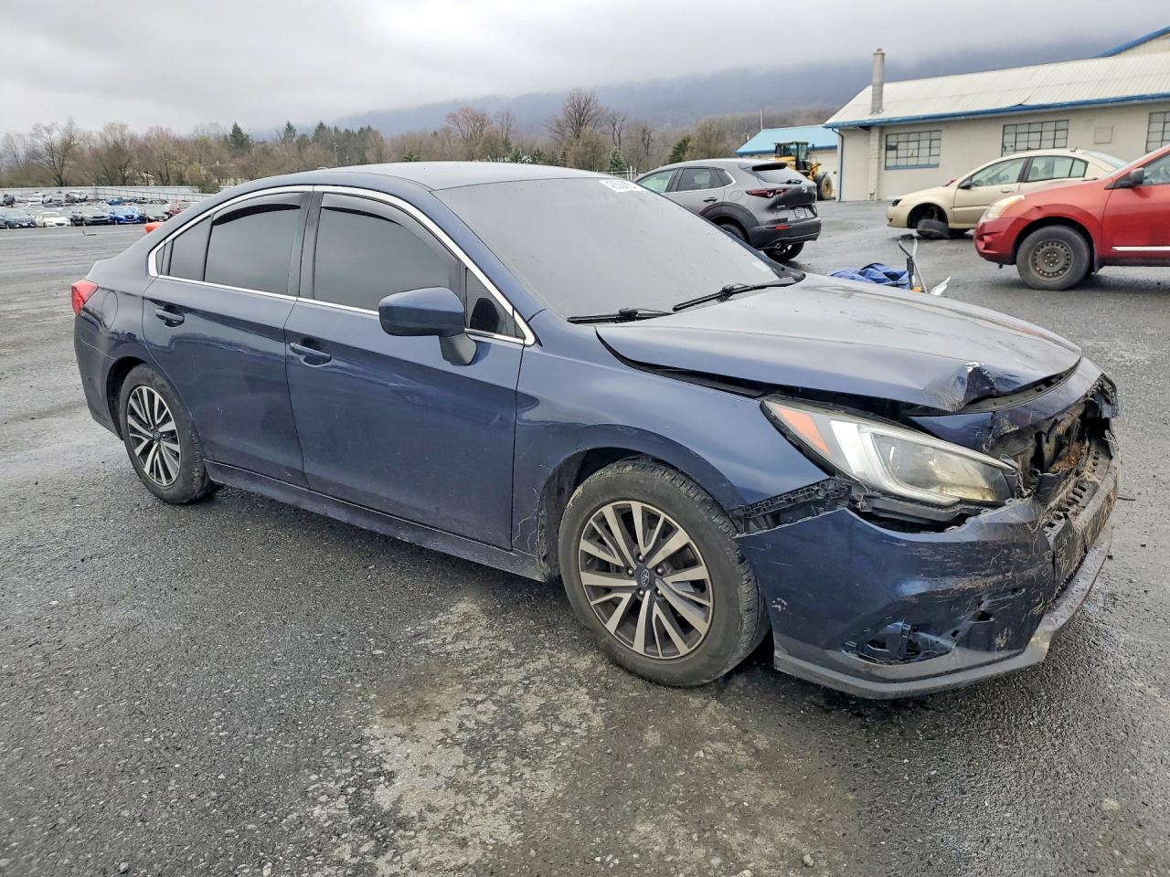 2018 Subaru Legacy 2.5i Premium Синий vin: 4S3BNAC65J3006781