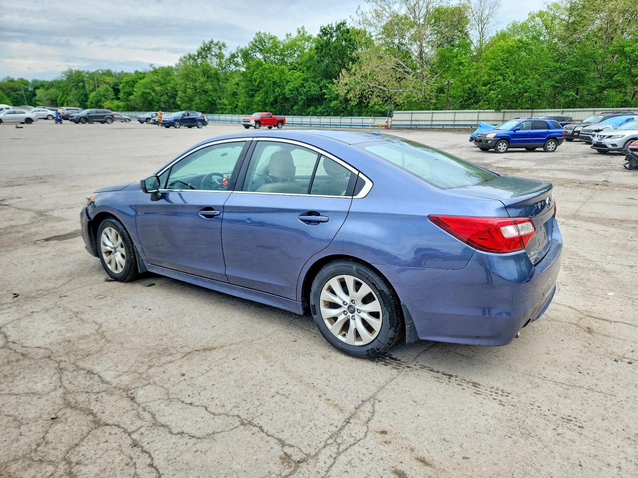 2015 Subaru Legacy 2.5i Premium Blue vin: 4S3BNAC66F3007705