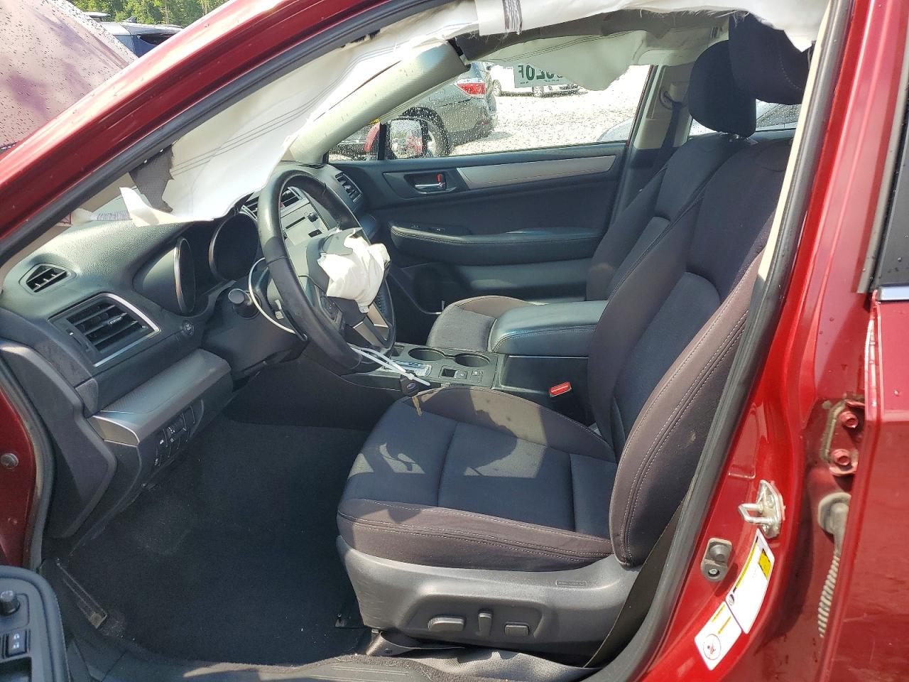 2015 Subaru Legacy 2.5i Premium Red vin: 4S3BNAC66F3059786