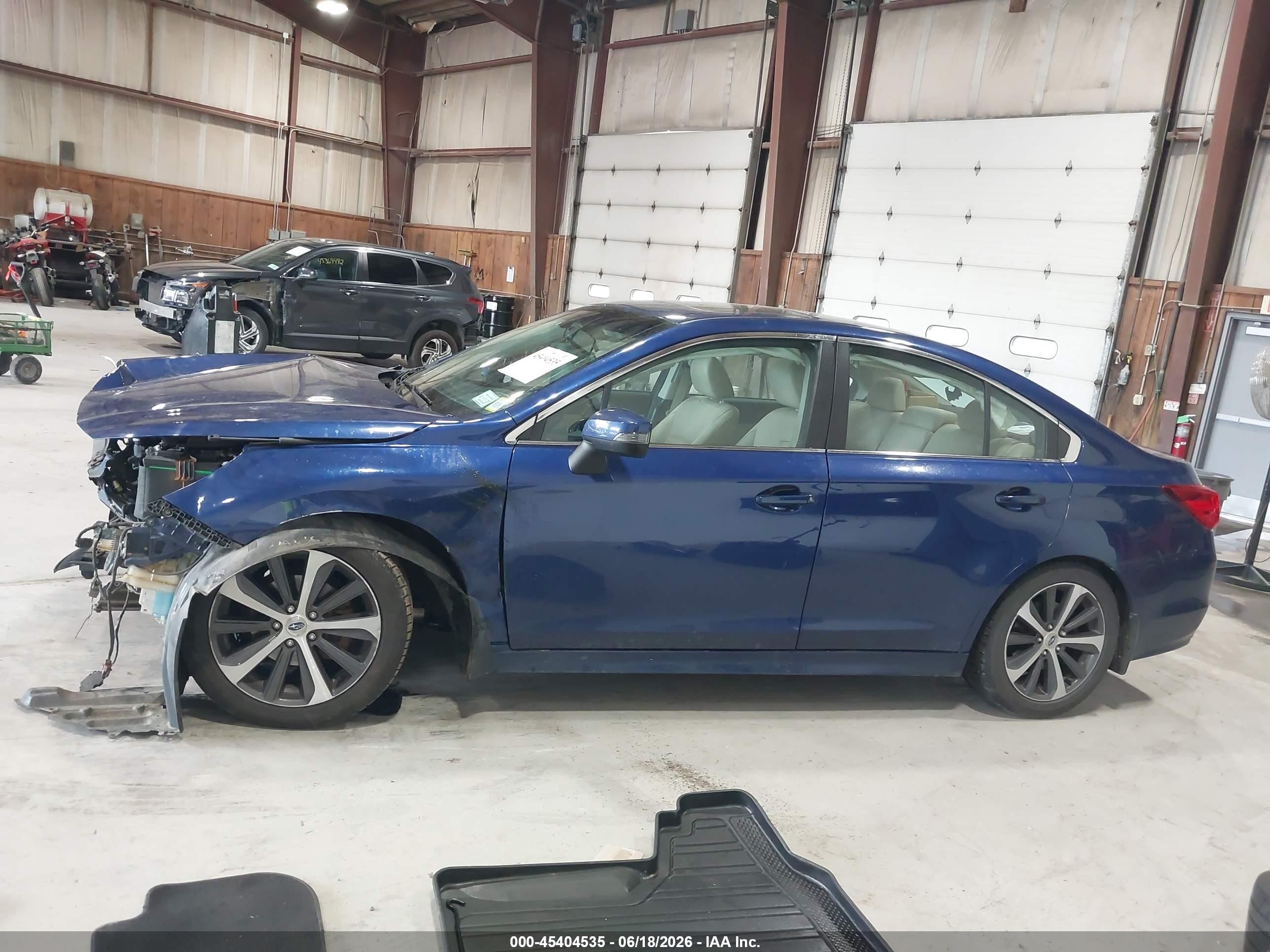 2015 Subaru Legacy 2.5i Premium Blue vin: 4S3BNAC67F3036646