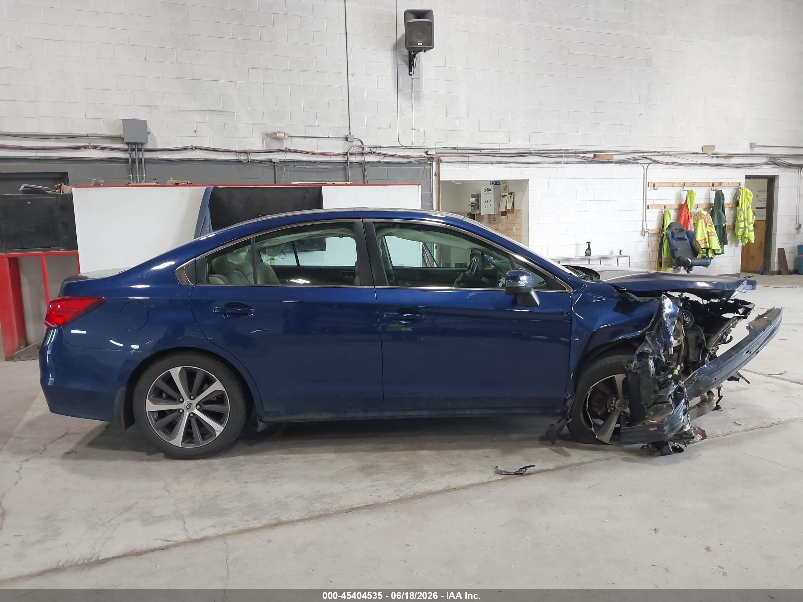 2015 Subaru Legacy 2.5i Premium Blue vin: 4S3BNAC67F3036646