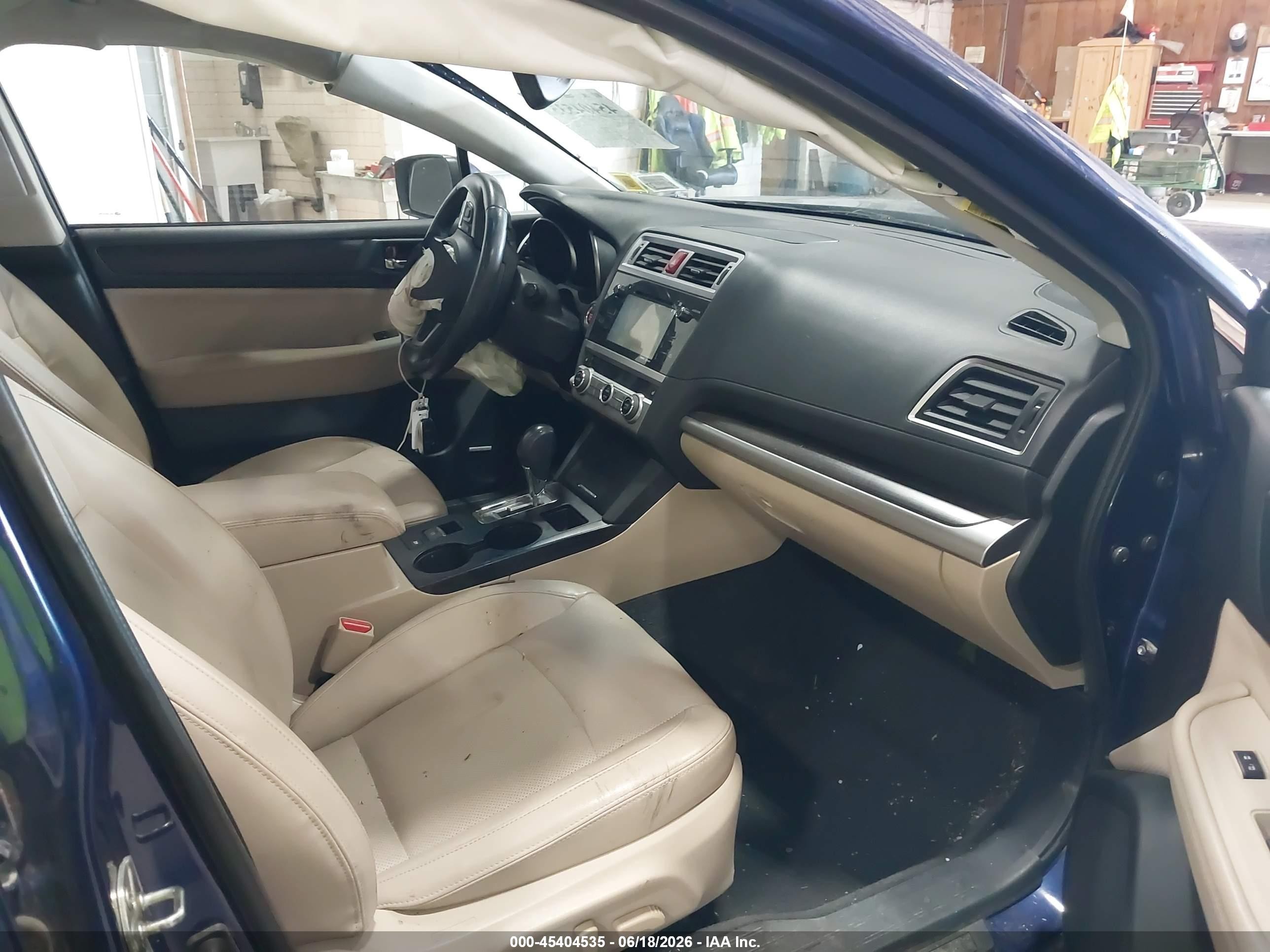 2015 Subaru Legacy 2.5i Premium Blue vin: 4S3BNAC67F3036646