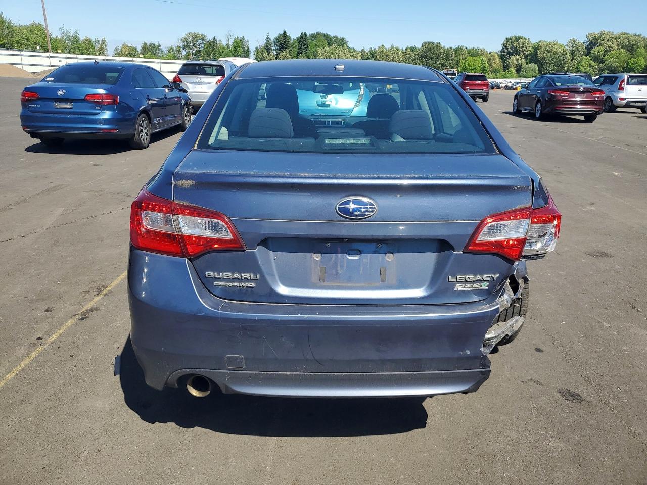 2015 Subaru Legacy 2.5i Premium Blue vin: 4S3BNAC67F3056055