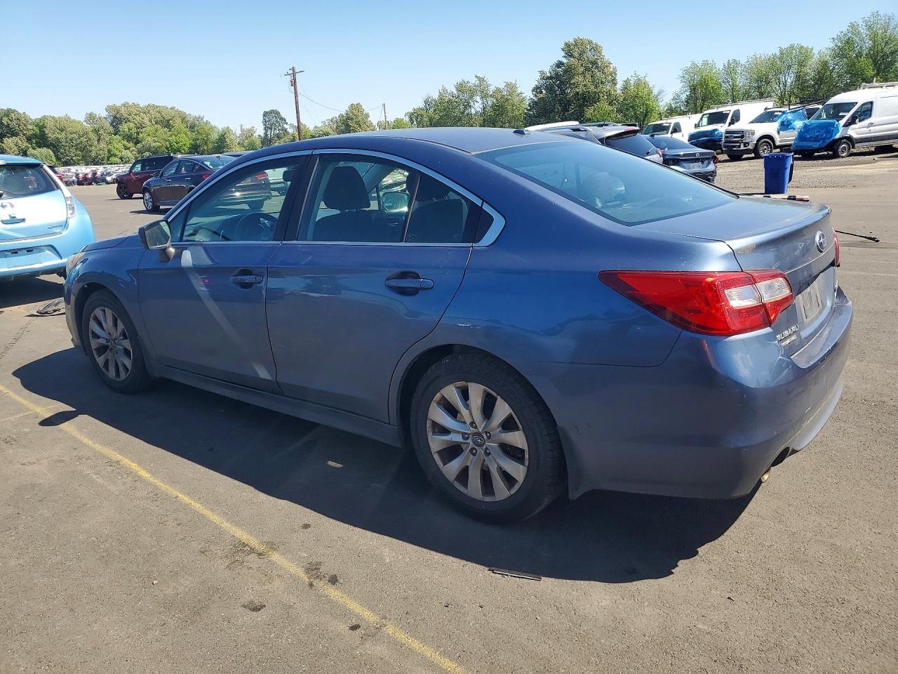 2015 Subaru Legacy 2.5i Premium Blue vin: 4S3BNAC67F3056055