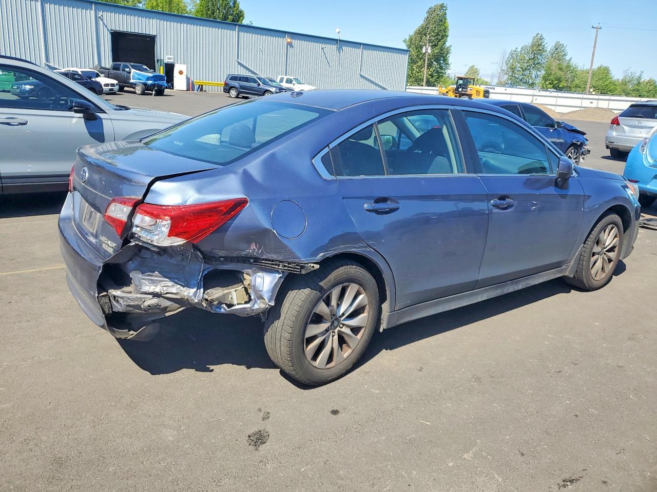 2015 Subaru Legacy 2.5i Premium Blue vin: 4S3BNAC67F3056055
