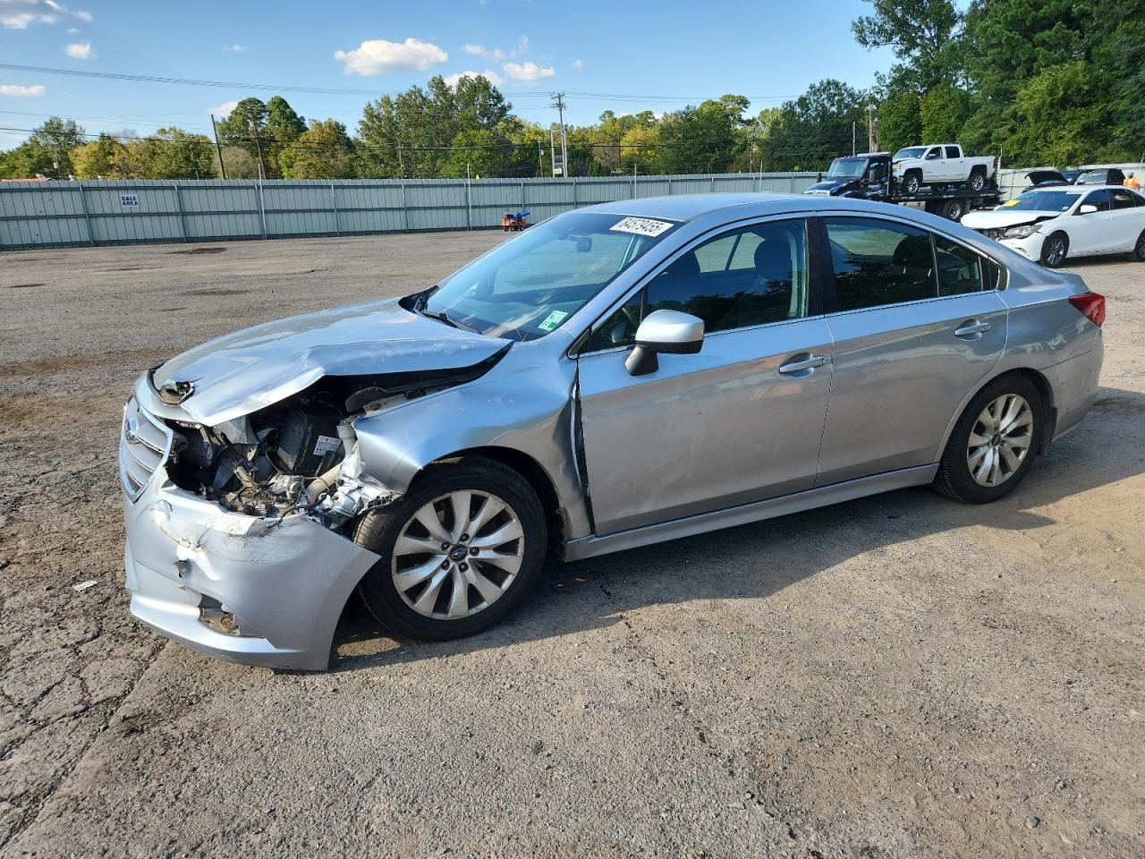 2015 Subaru Legacy 2.5i Premium Silver vin: 4S3BNAC68F3039698