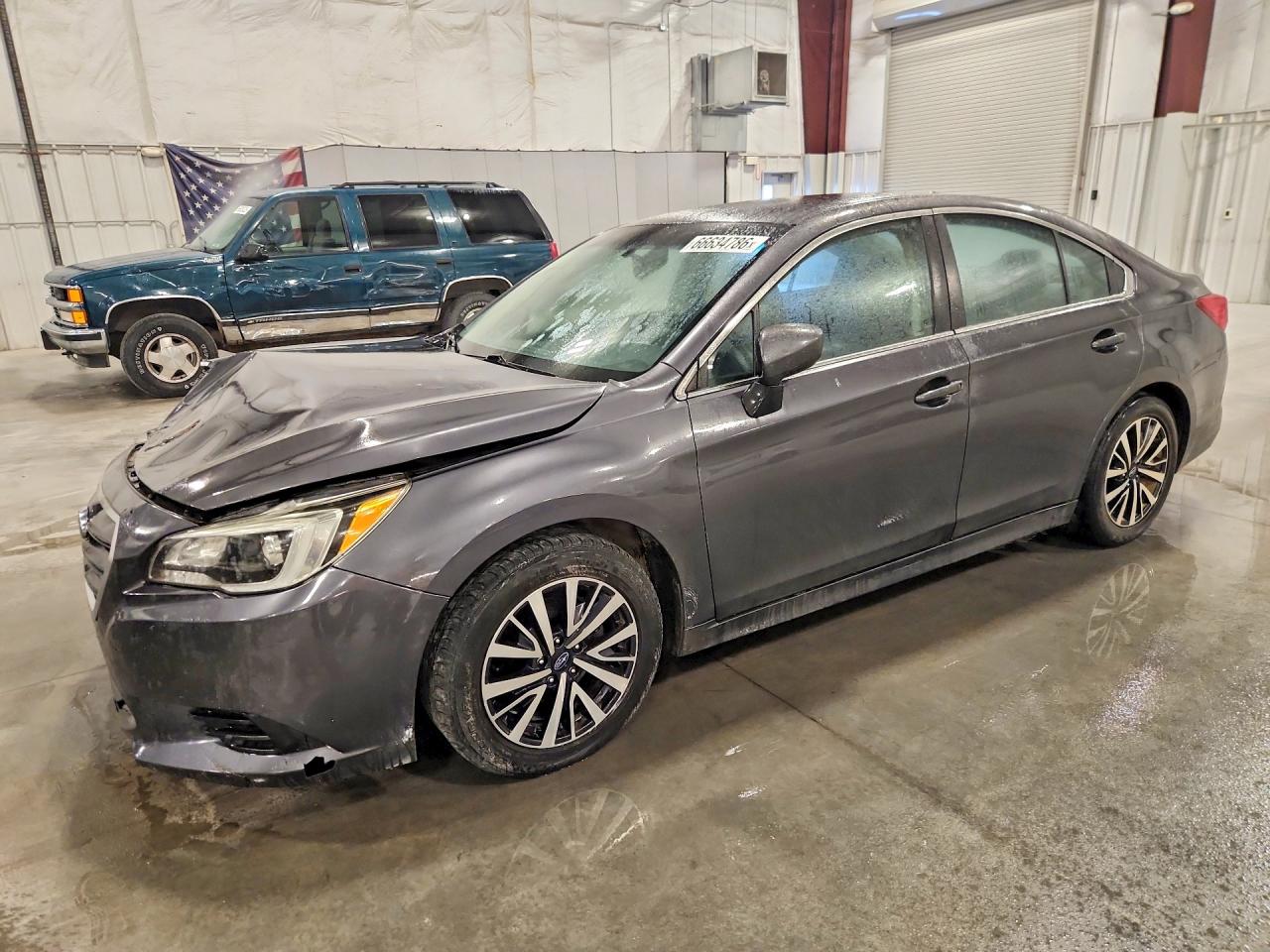 2018 Subaru Legacy 2.5i Premium Gray vin: 4S3BNAC68J3003843