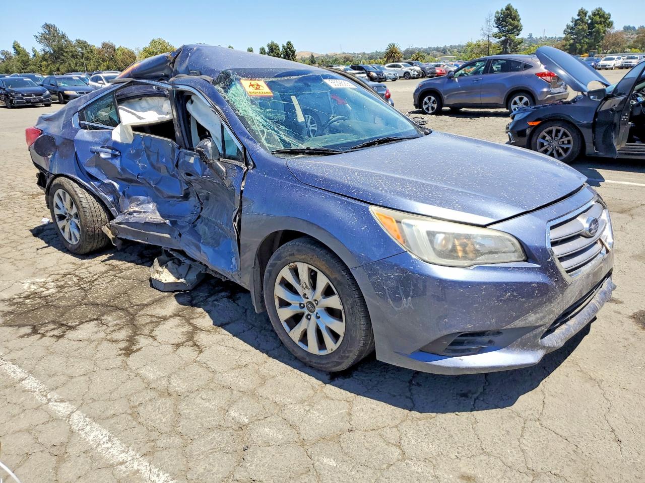 2015 Subaru Legacy 2.5i Premium Blue vin: 4S3BNAC69F3013708