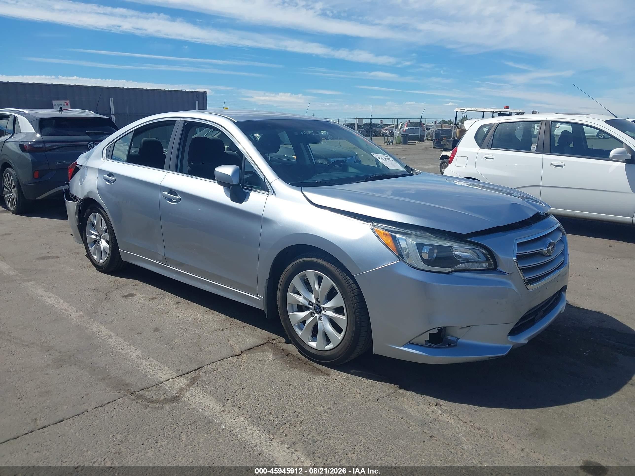 2015 Subaru Legacy 2.5i Premium Blue vin: 4S3BNAC69F3014082