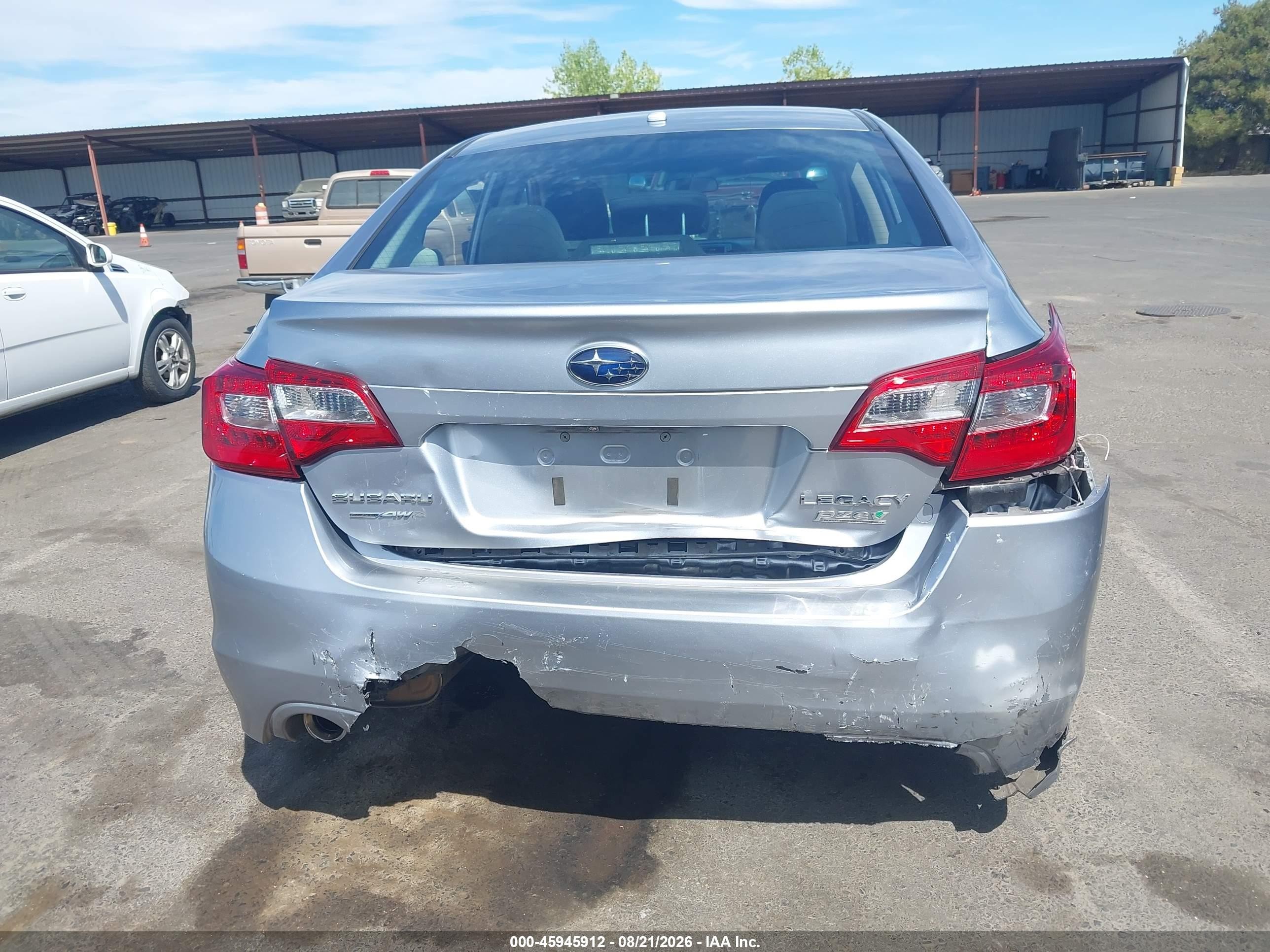 2015 Subaru Legacy 2.5i Premium Blue vin: 4S3BNAC69F3014082